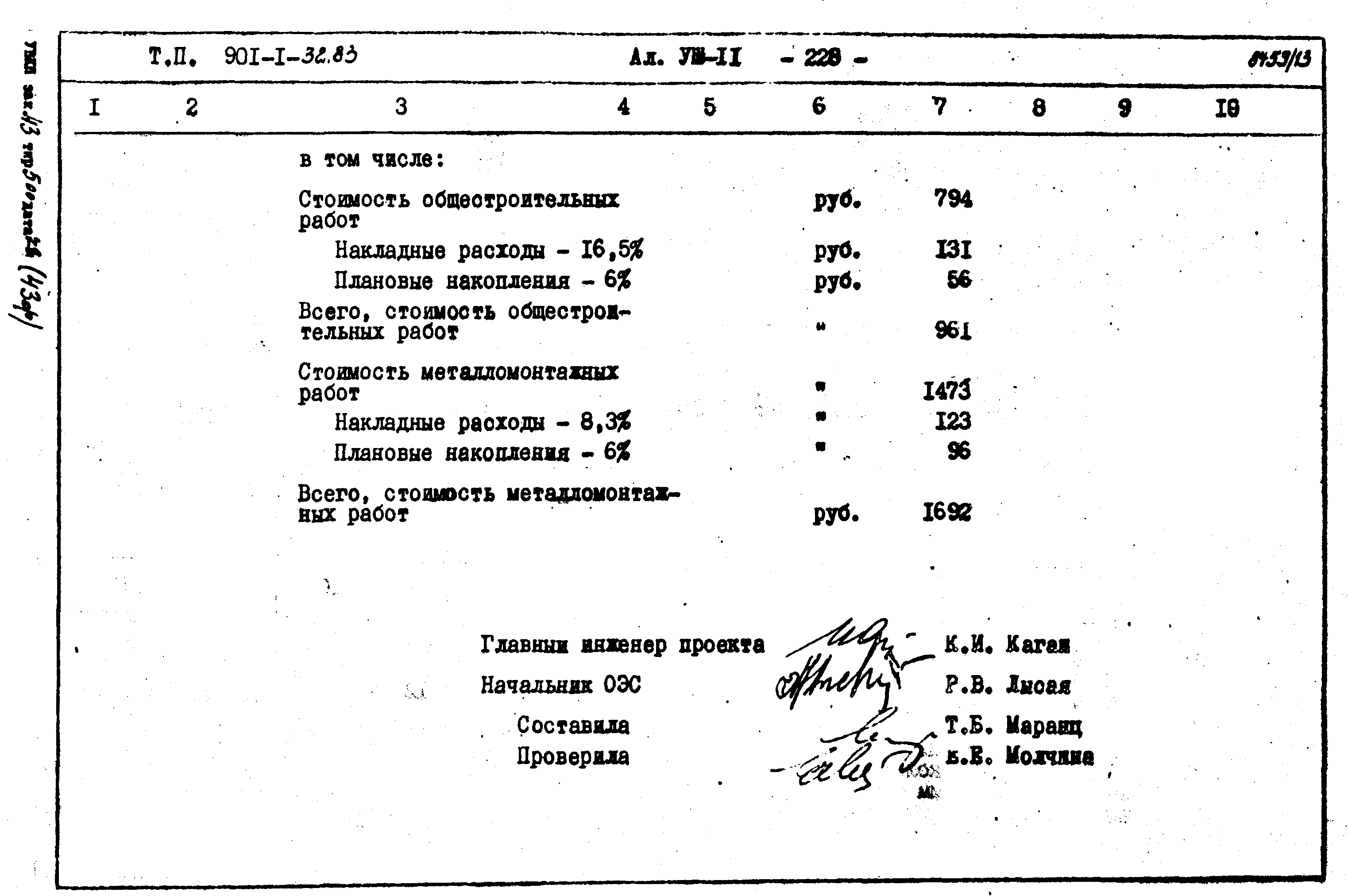 Типовой проект 901-1-32.83