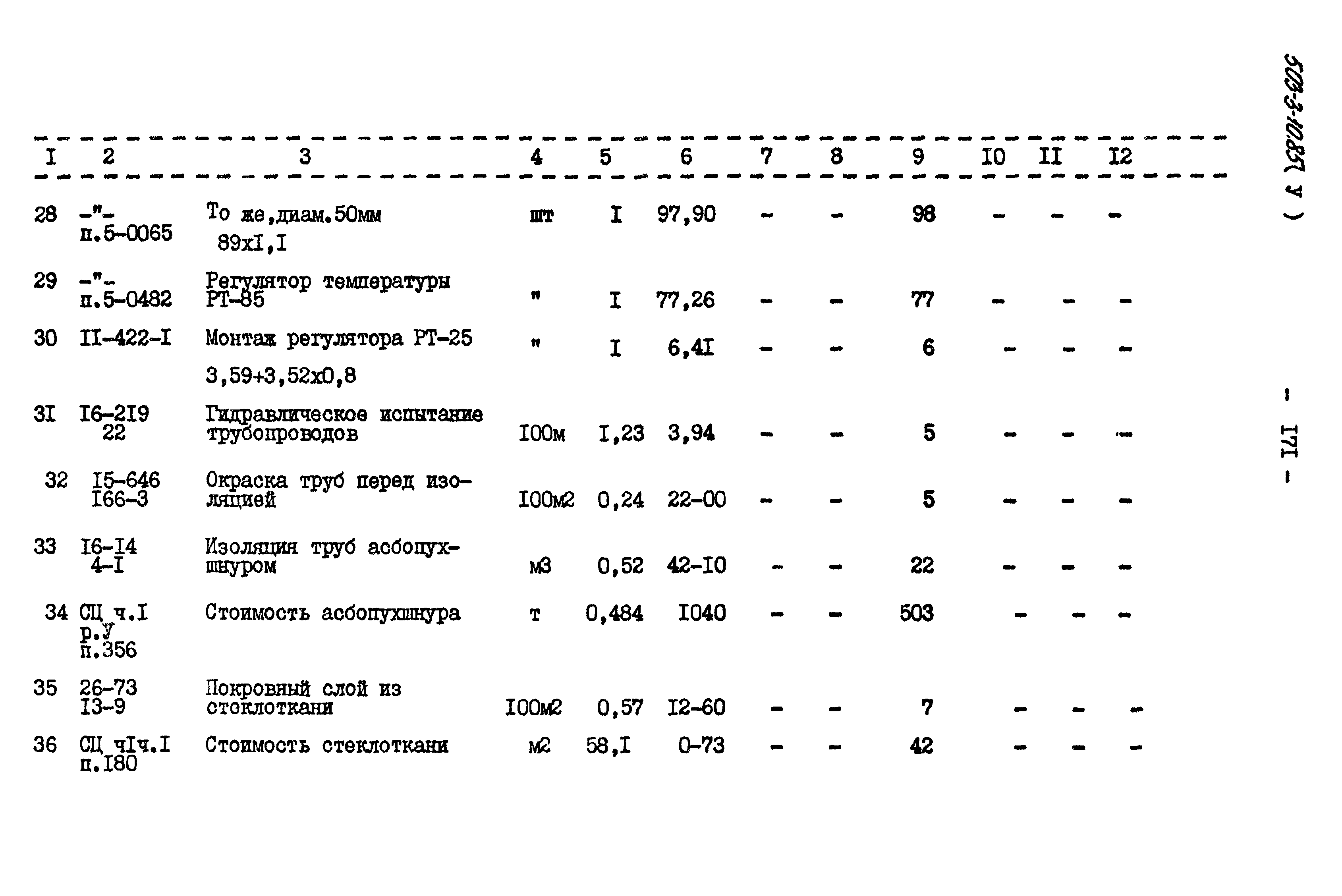 Типовой проект 503-3-10.85