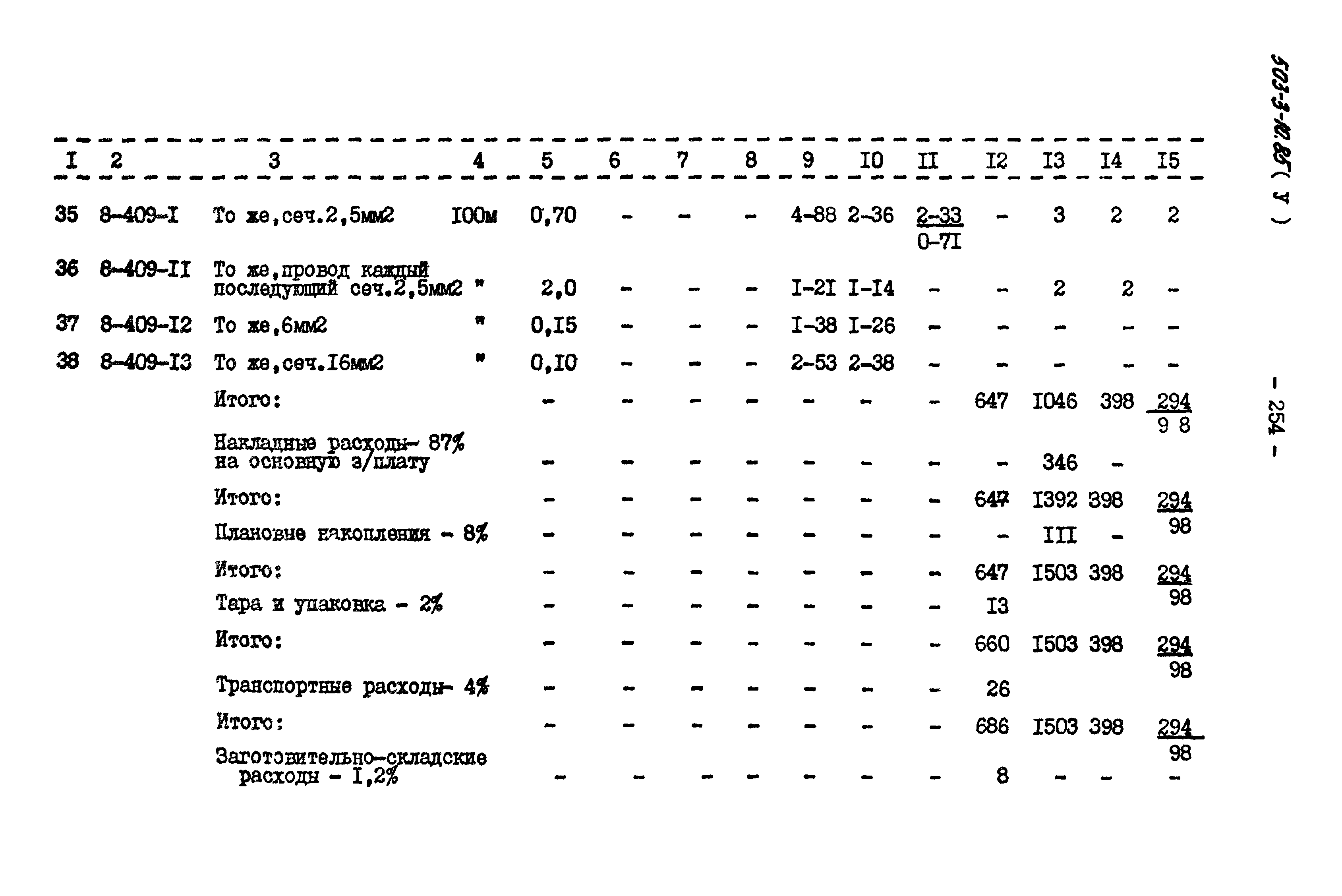 Типовой проект 503-3-10.85