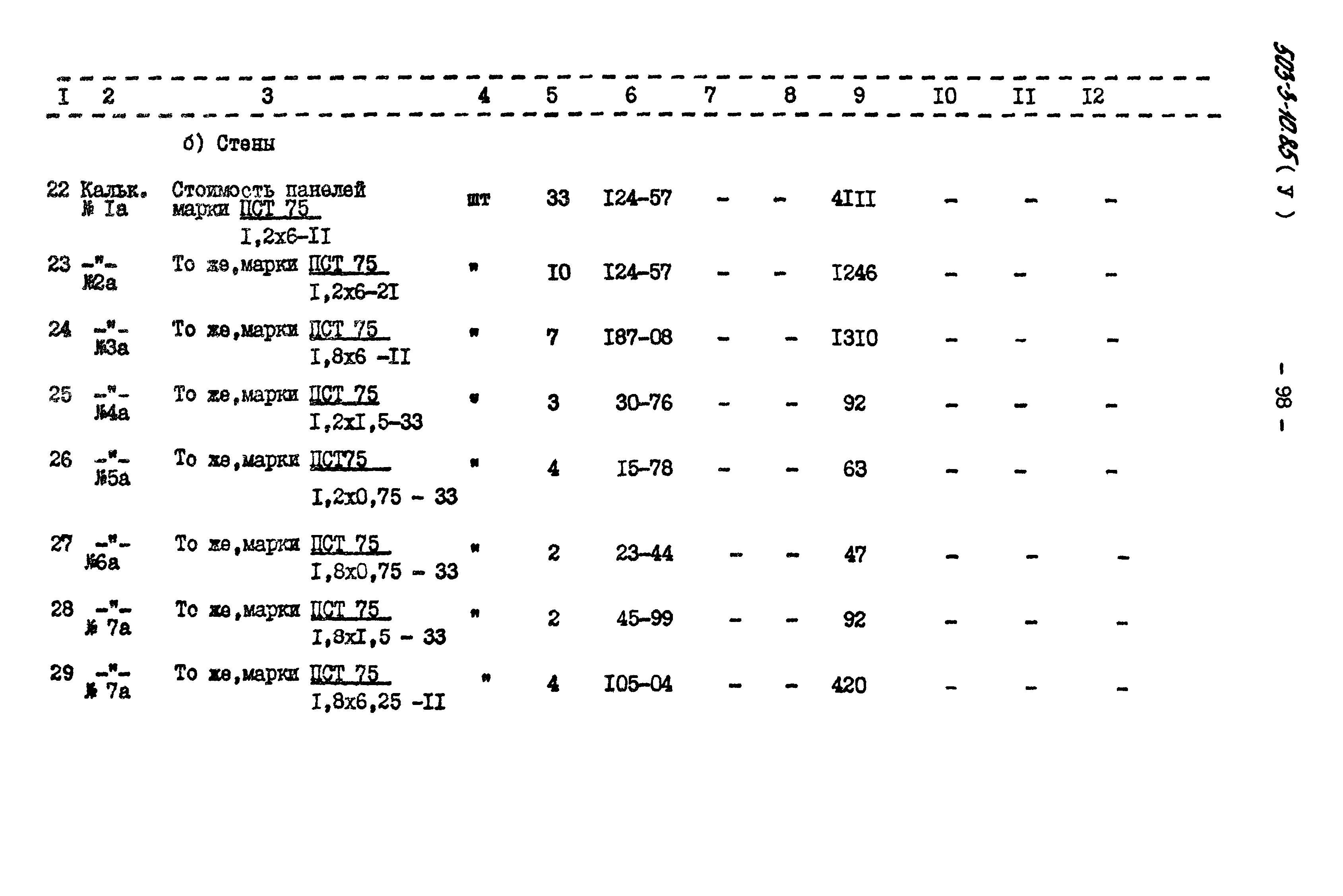 Типовой проект 503-3-10.85