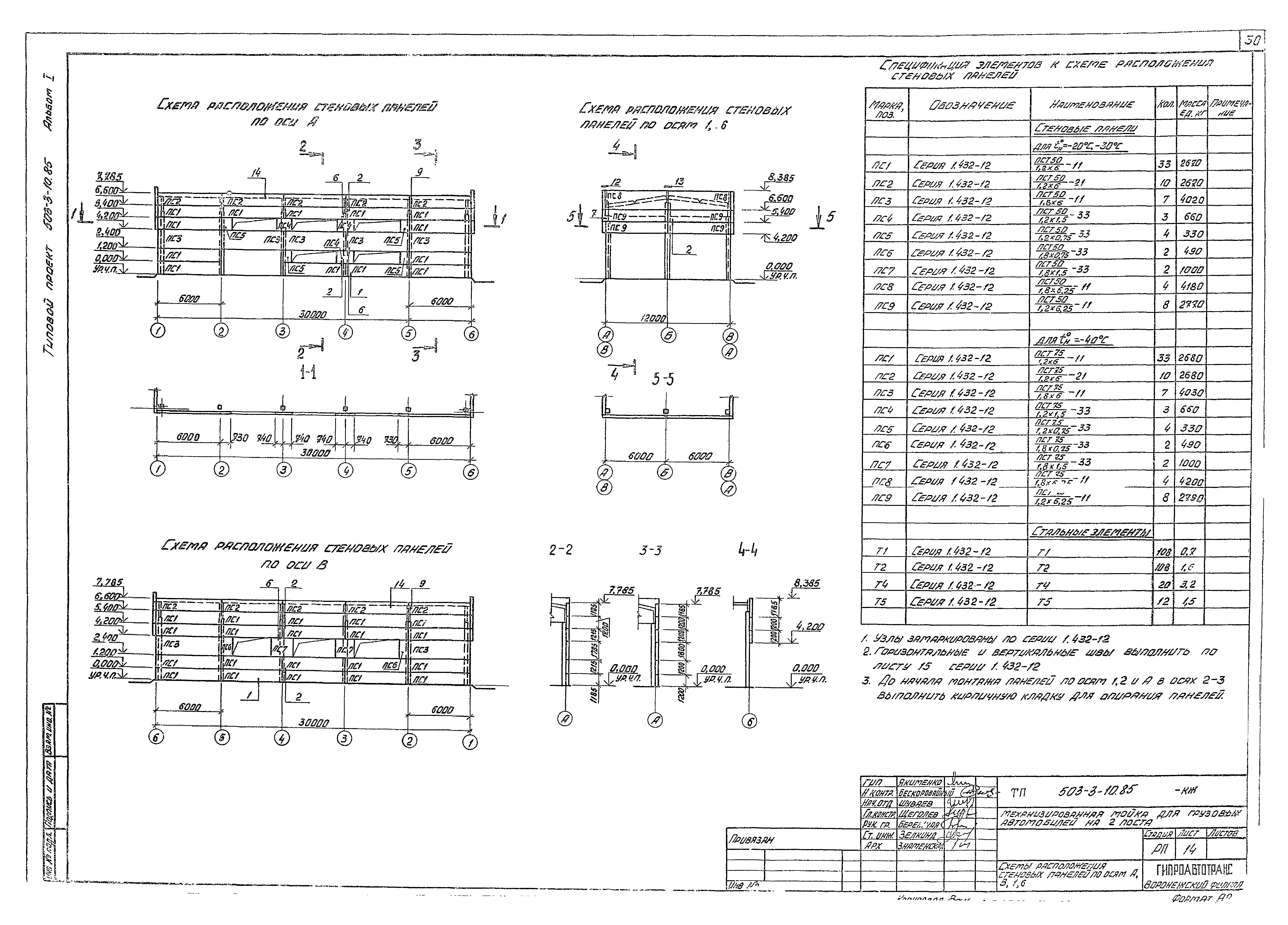 Типовой проект 503-3-10.85