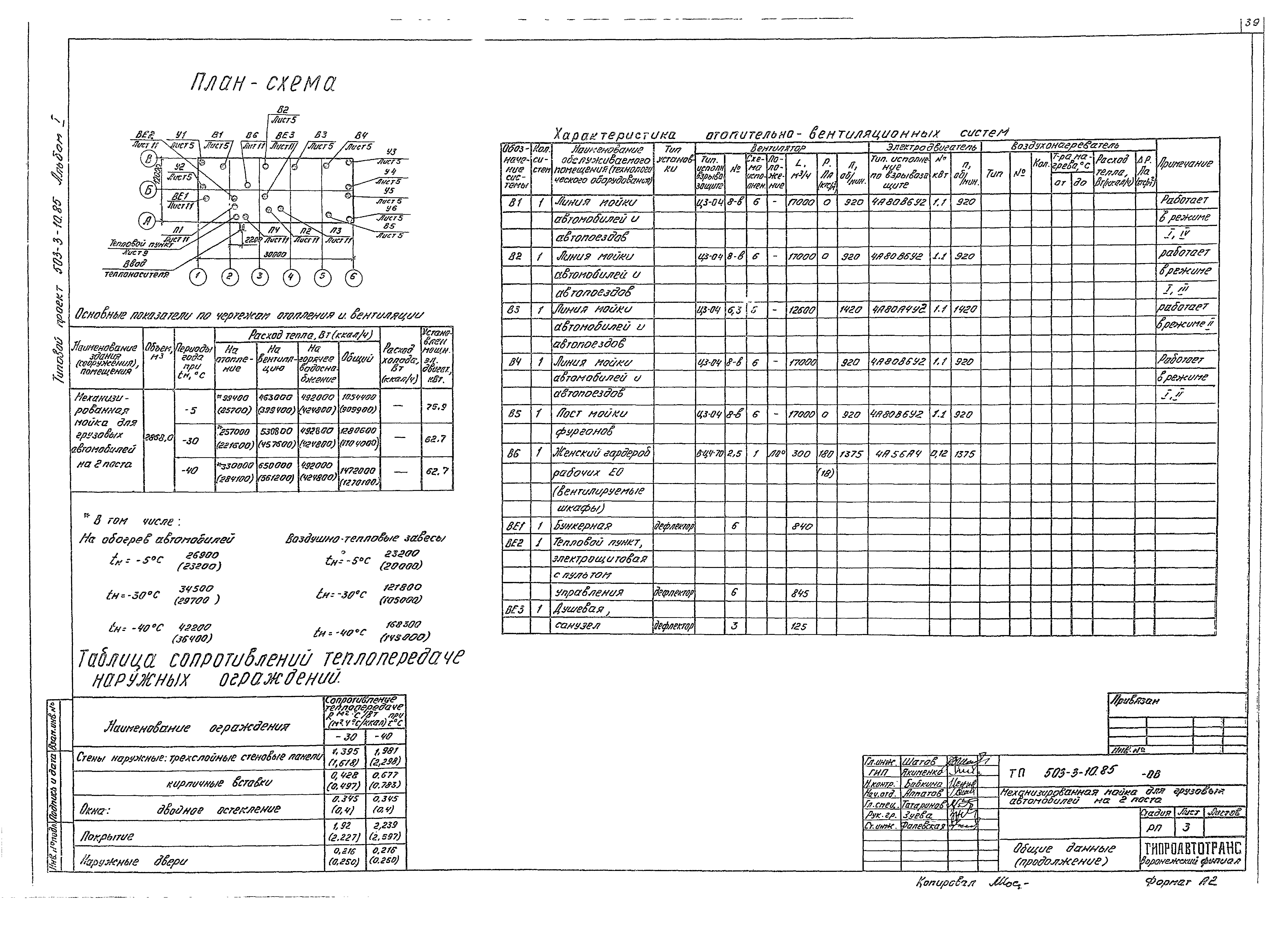 Типовой проект 503-3-10.85