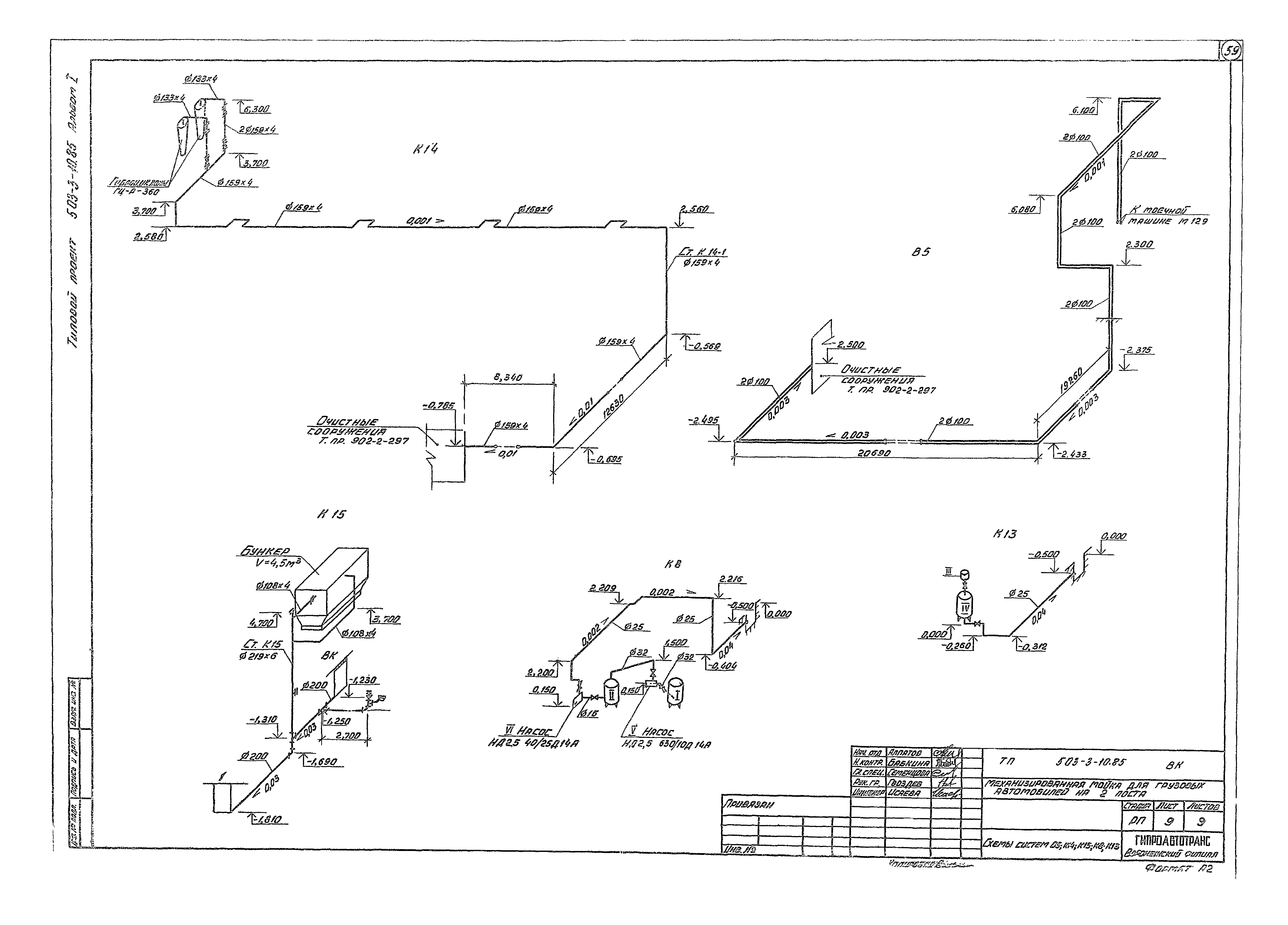 Типовой проект 503-3-10.85