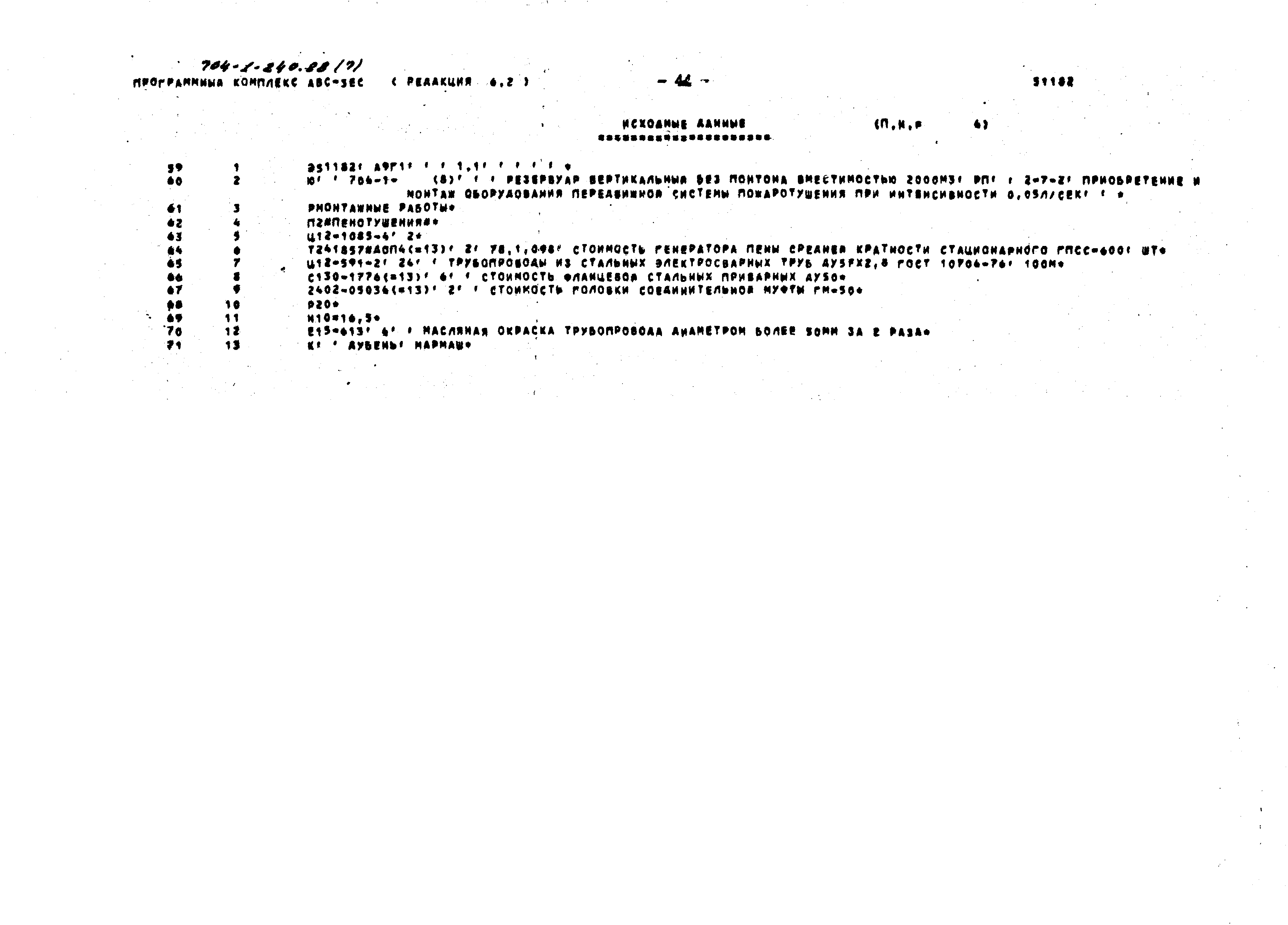Типовой проект 704-1-240.88