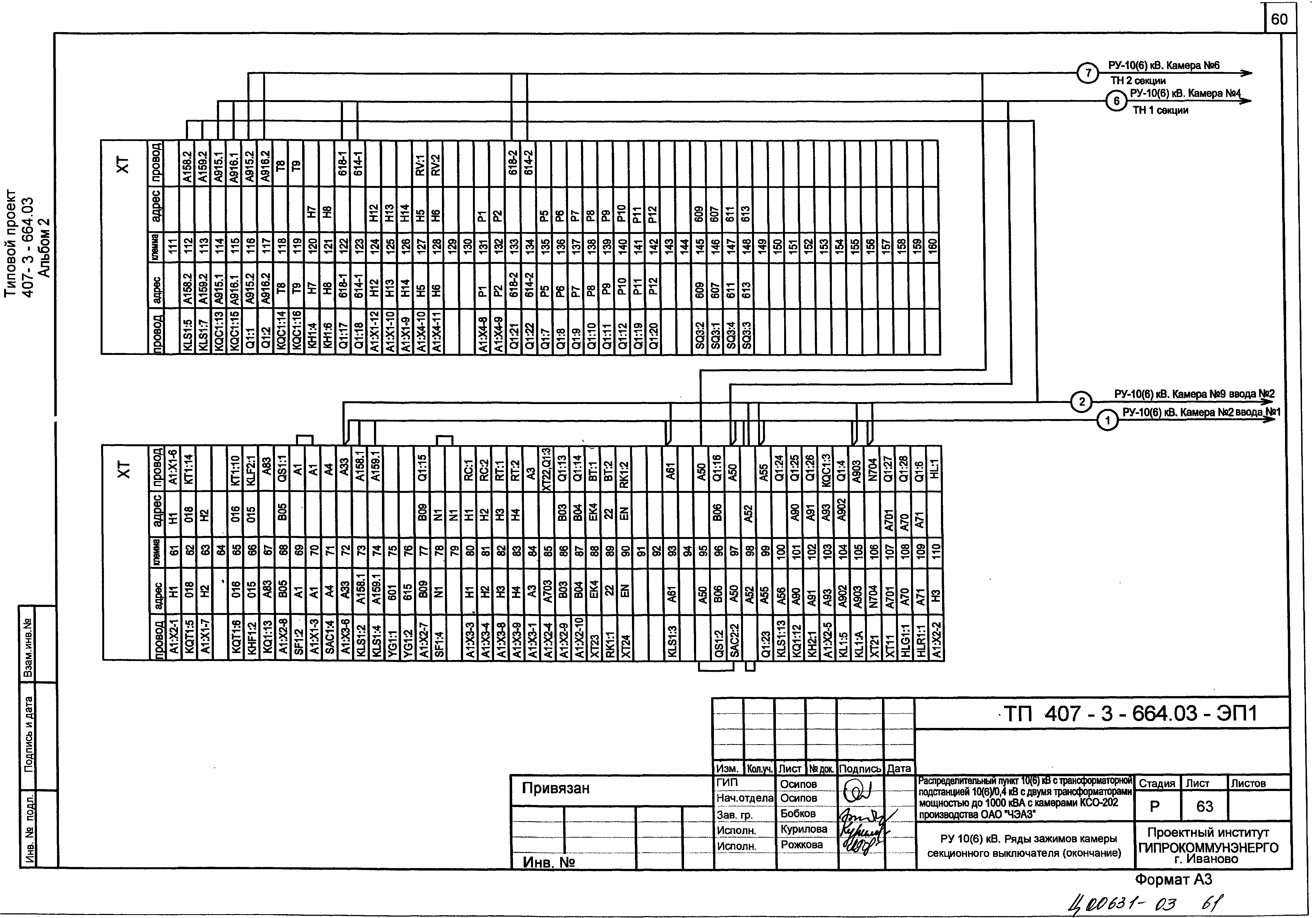Типовой проект 407-3-664.03