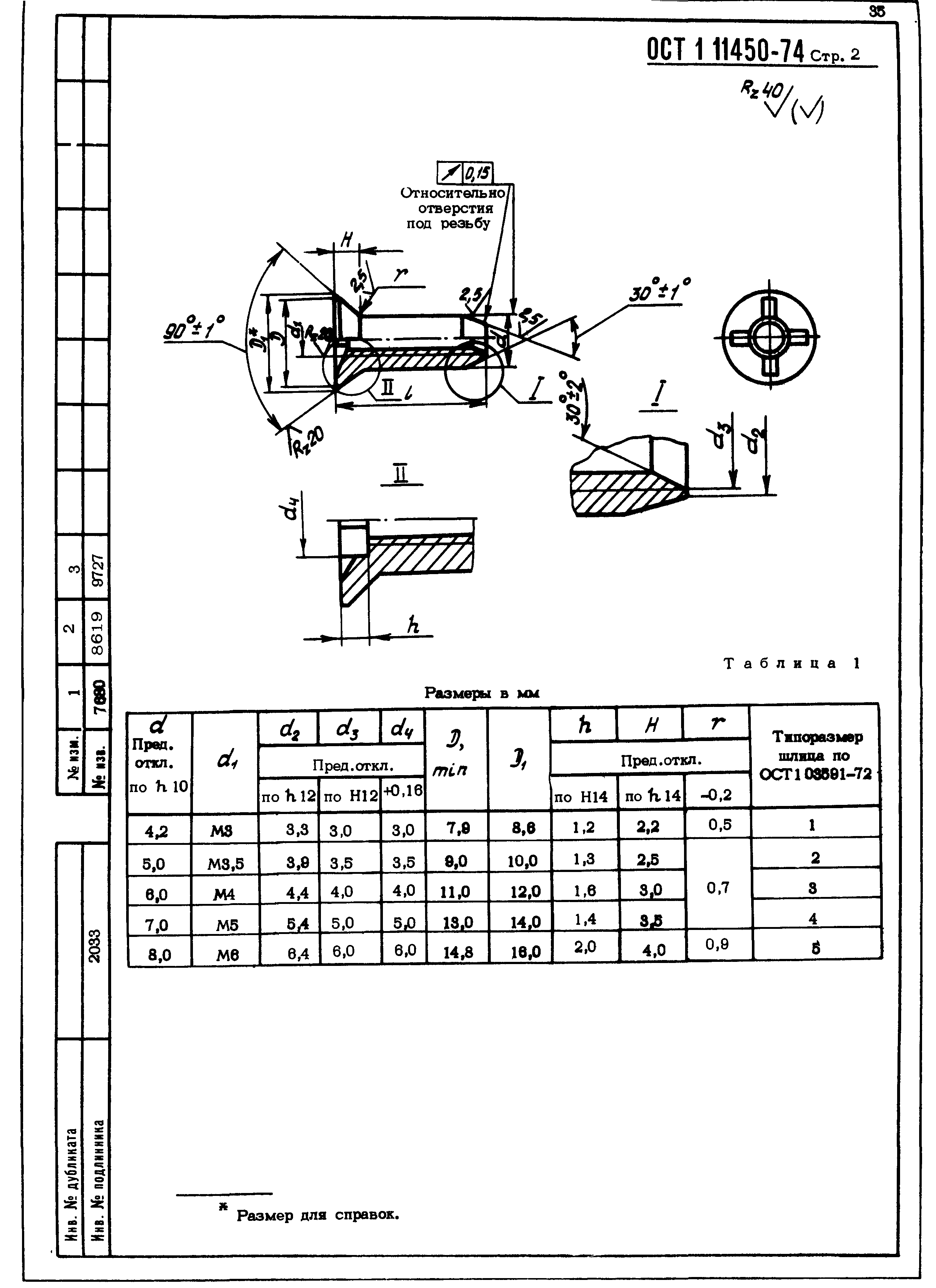 ОСТ 1 11450-74