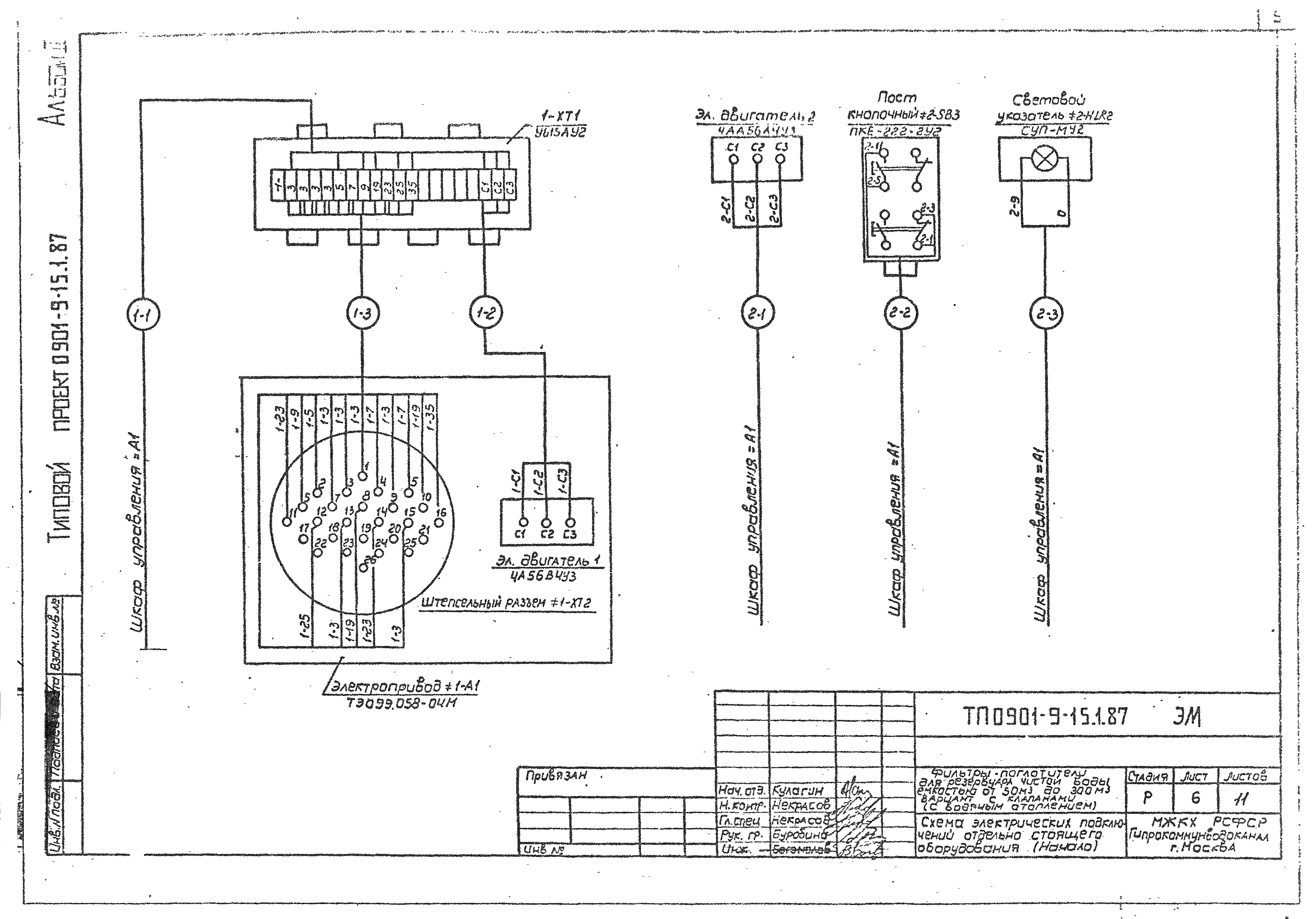 Типовой проект 0901-9-15.1.87