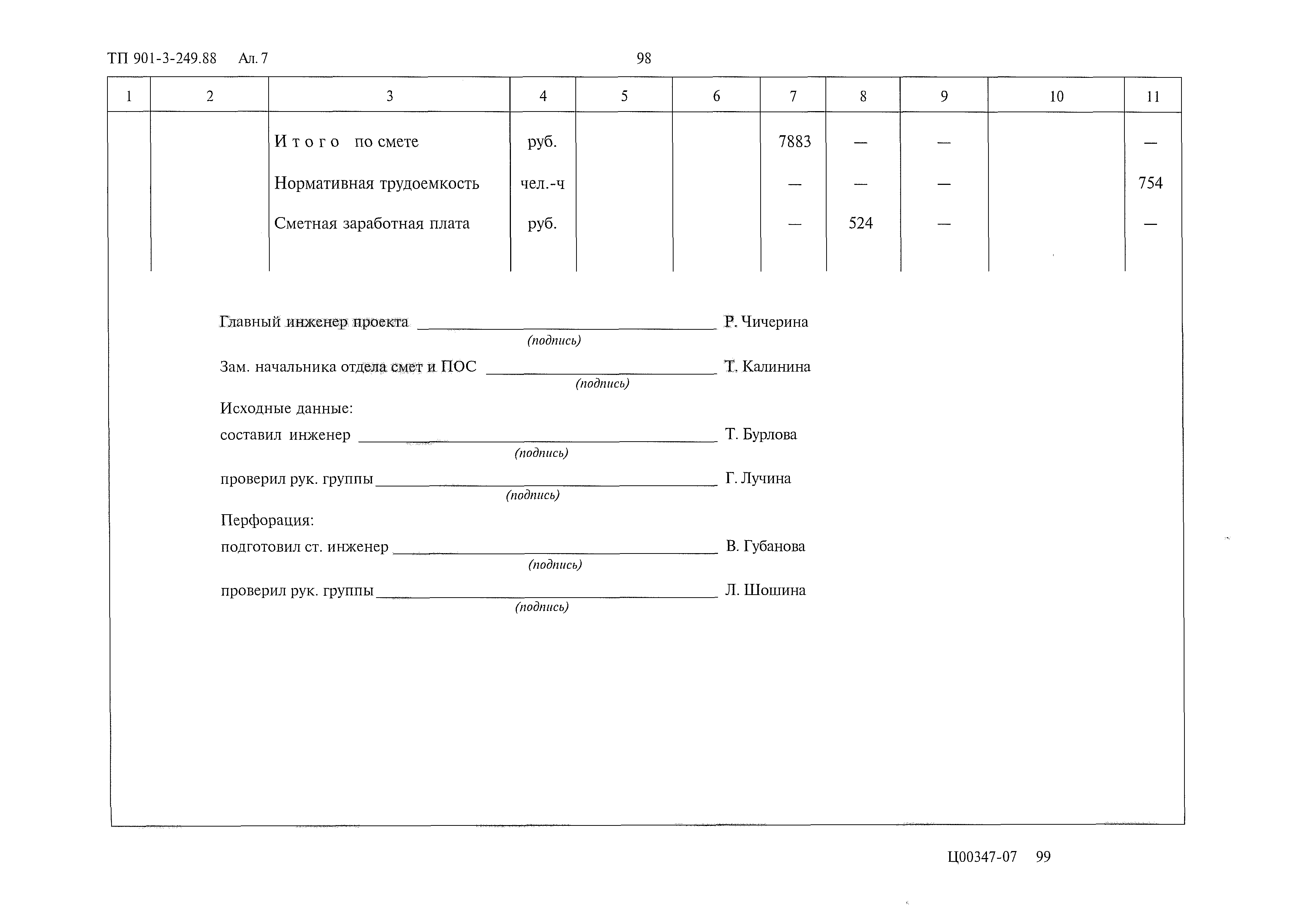 Типовой проект 901-3-249.88