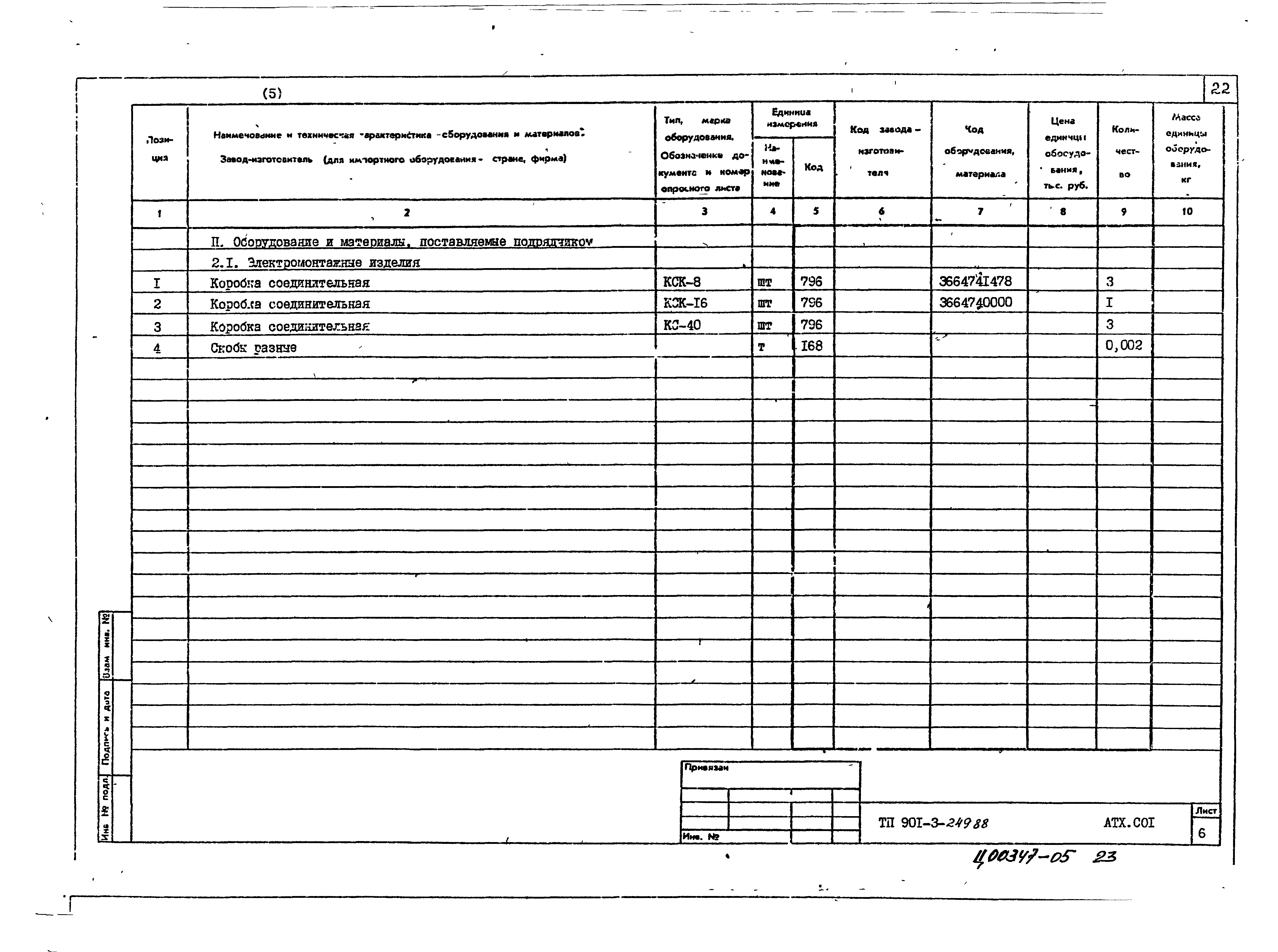 Типовой проект 901-3-249.88