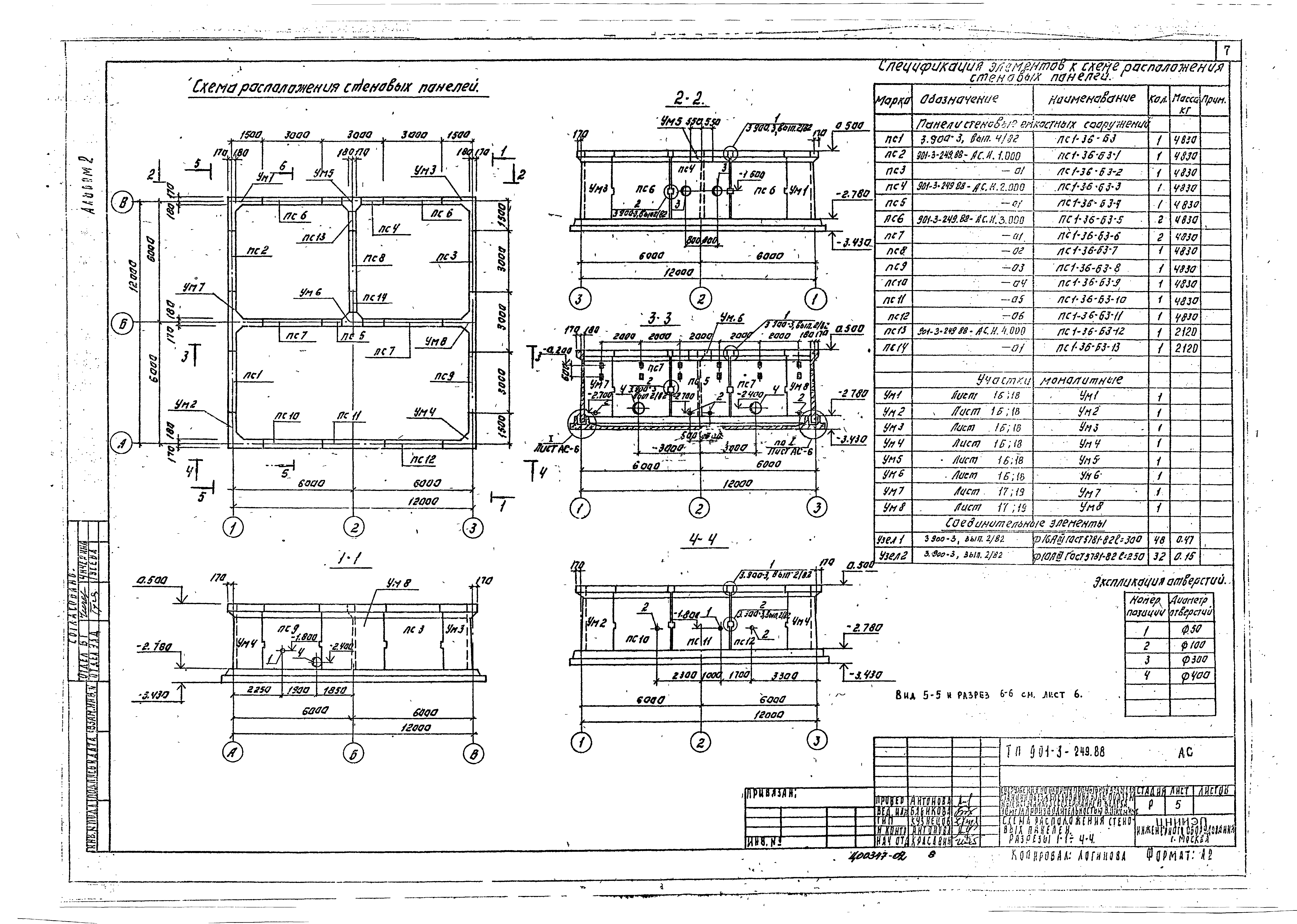 Типовой проект 901-3-249.88