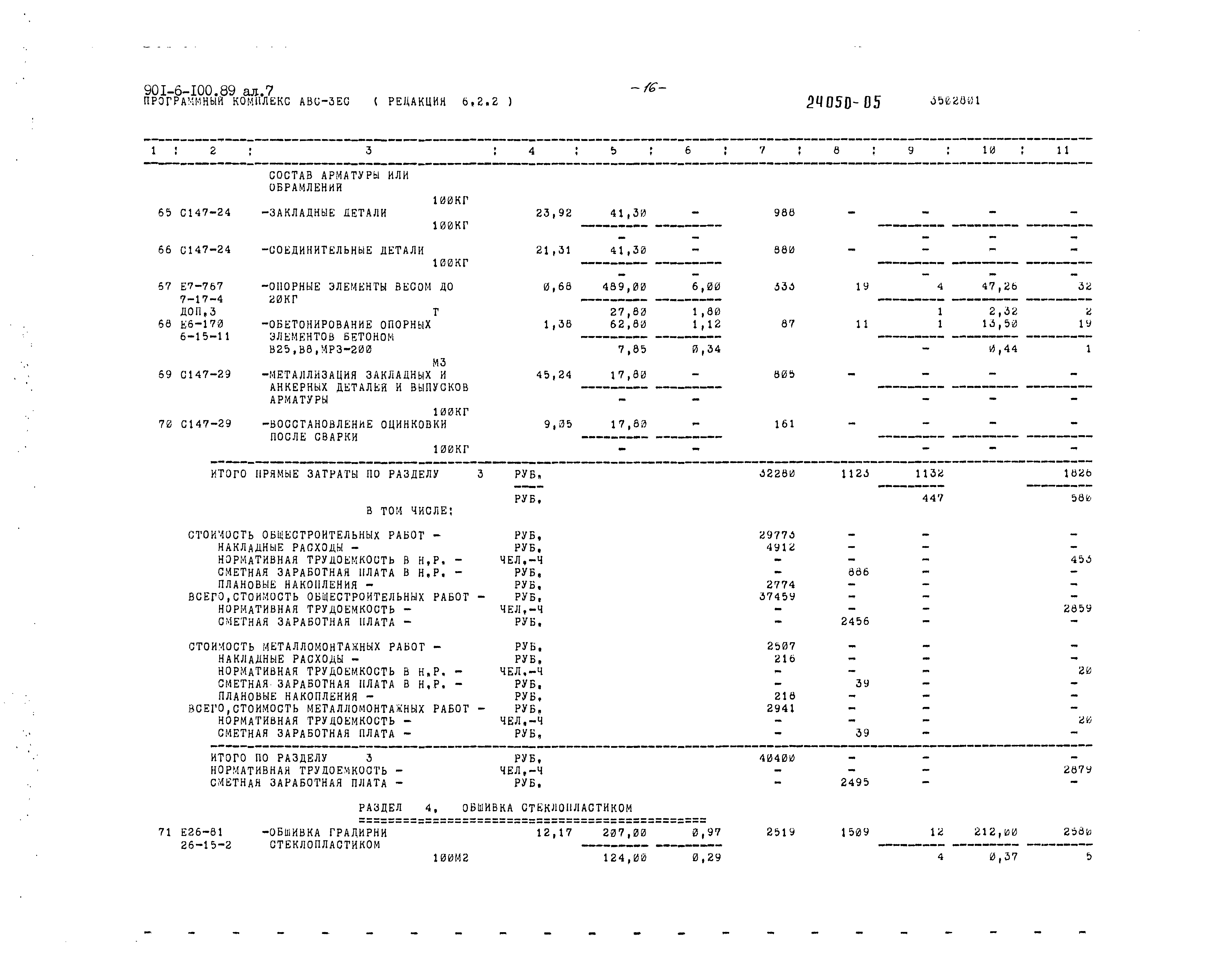Типовой проект 901-6-100.89