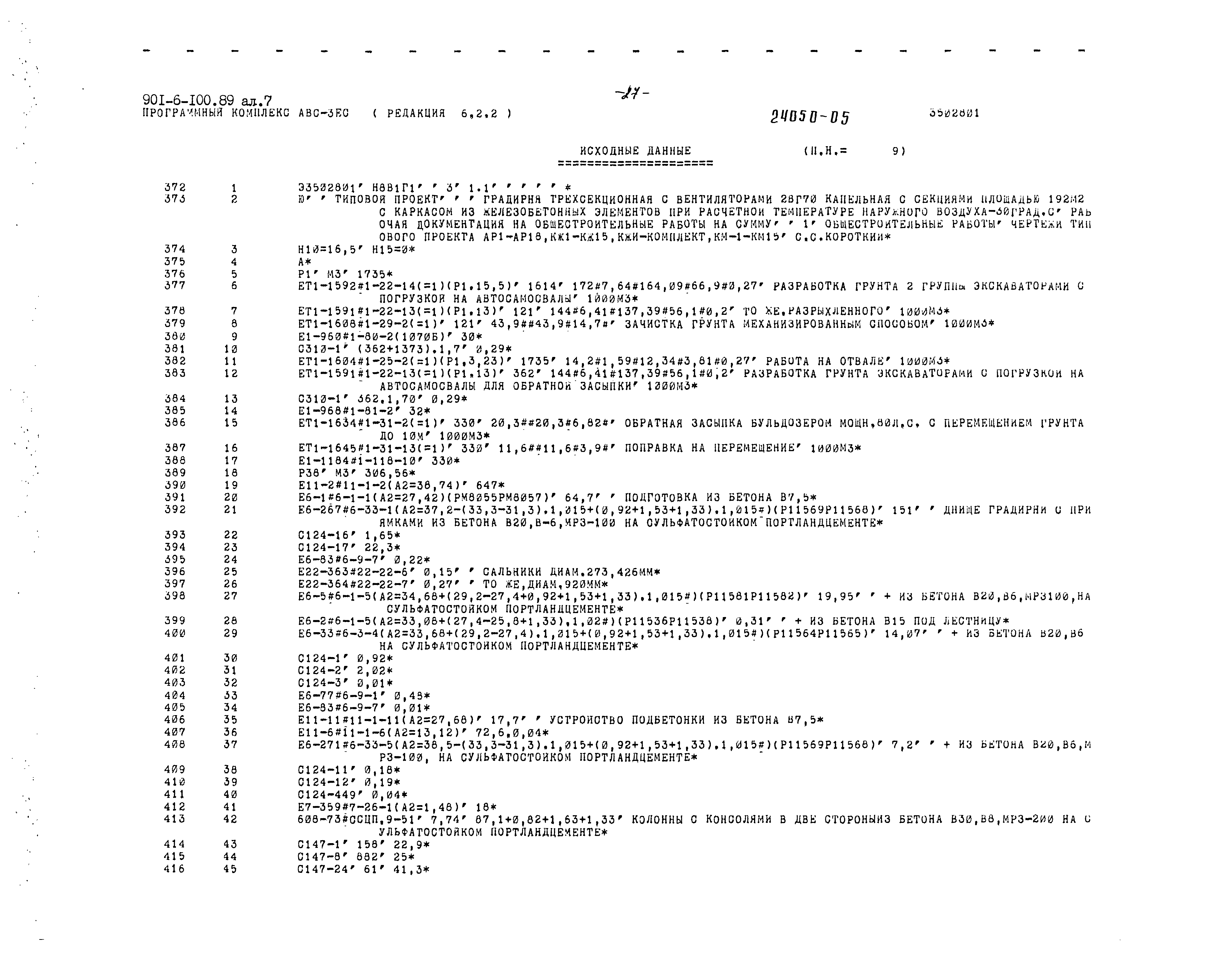 Типовой проект 901-6-100.89