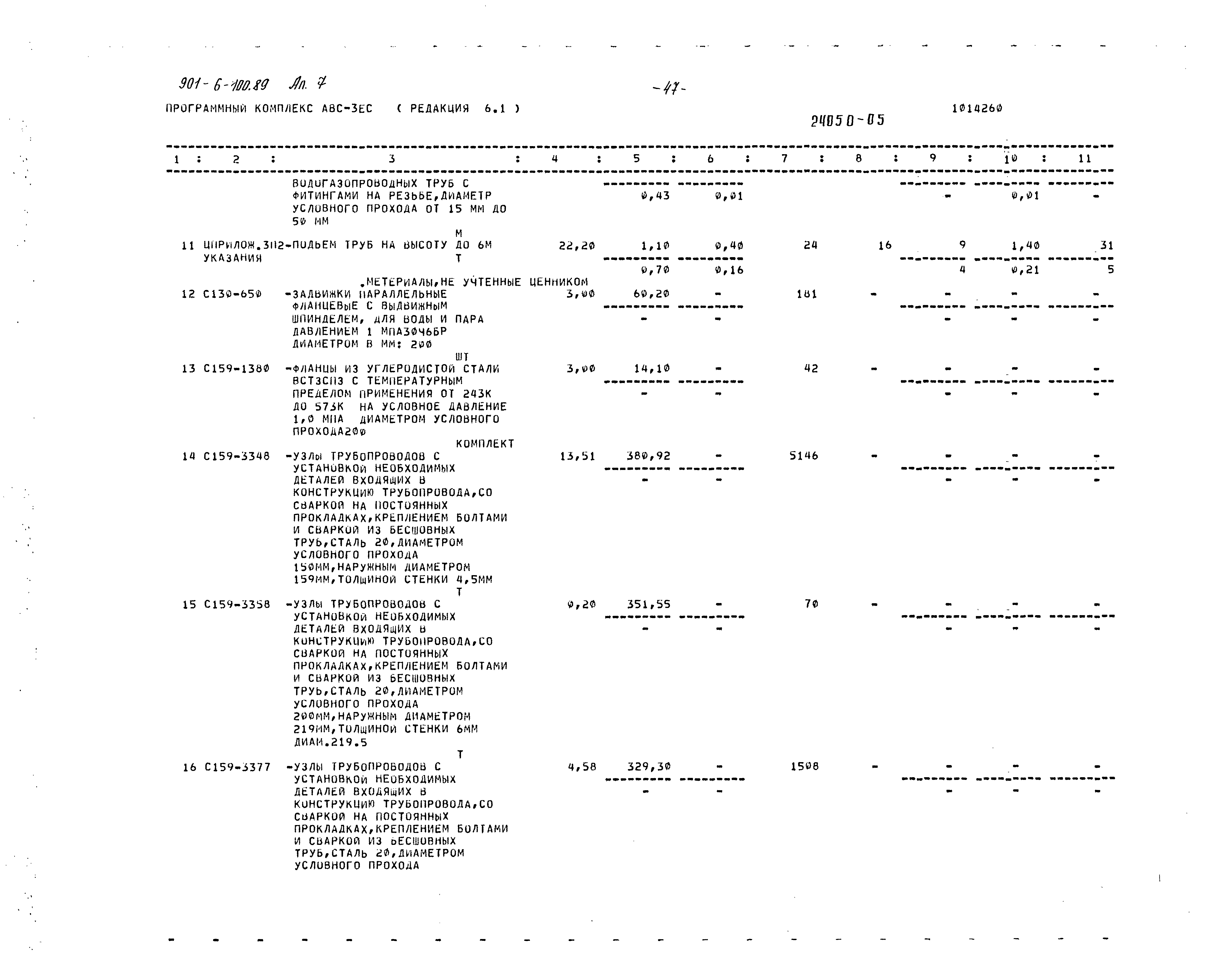 Типовой проект 901-6-100.89