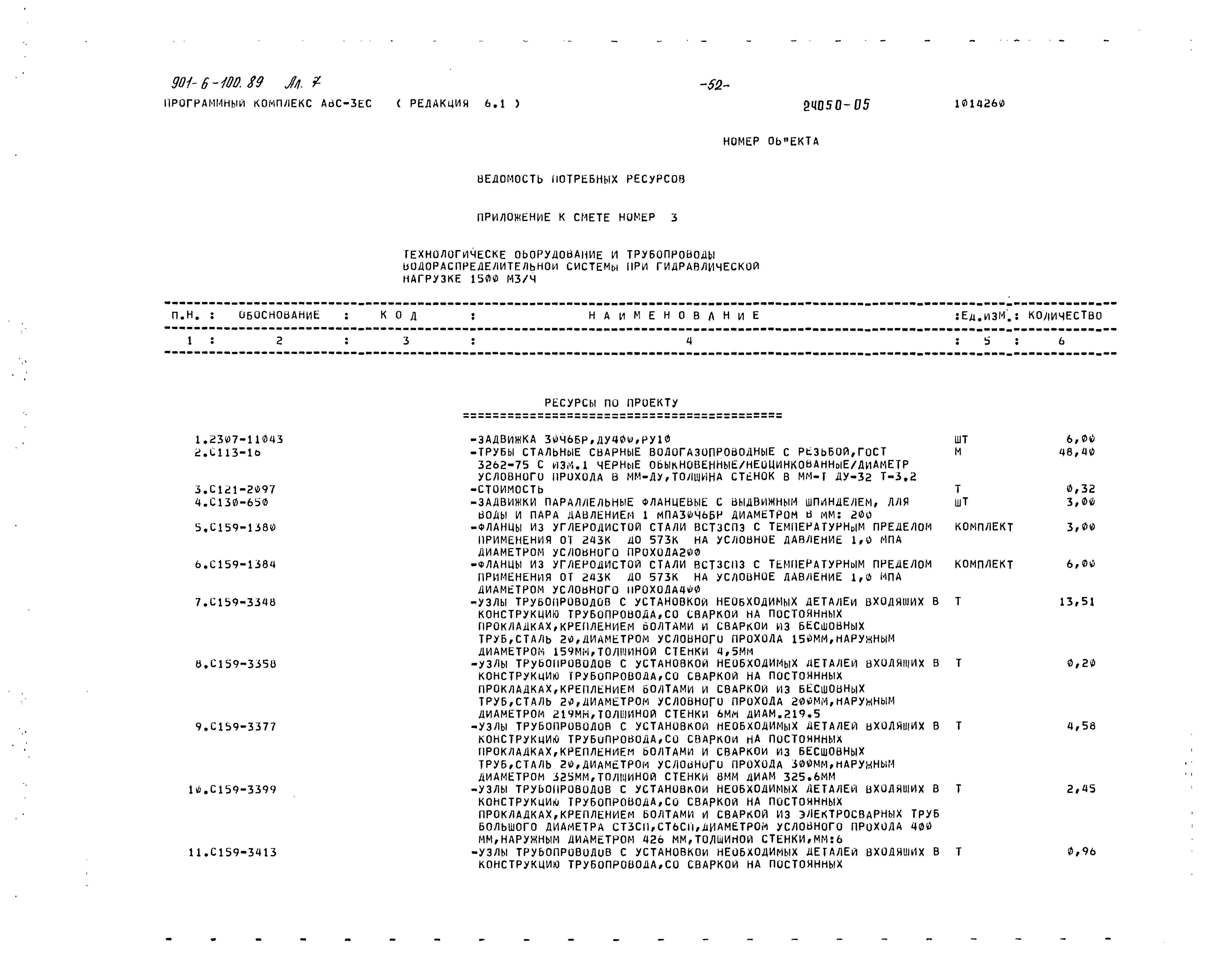 Типовой проект 901-6-100.89