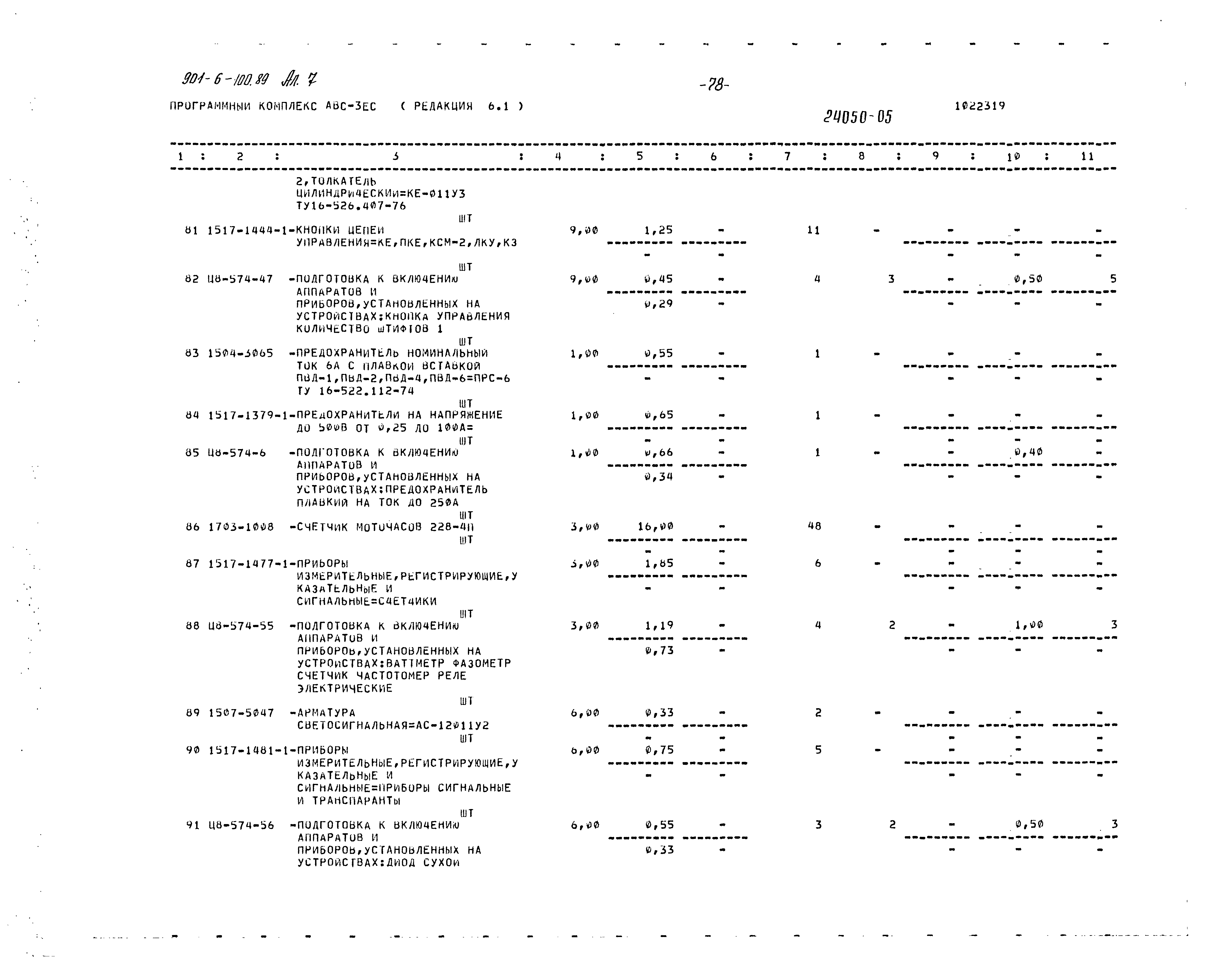 Типовой проект 901-6-100.89
