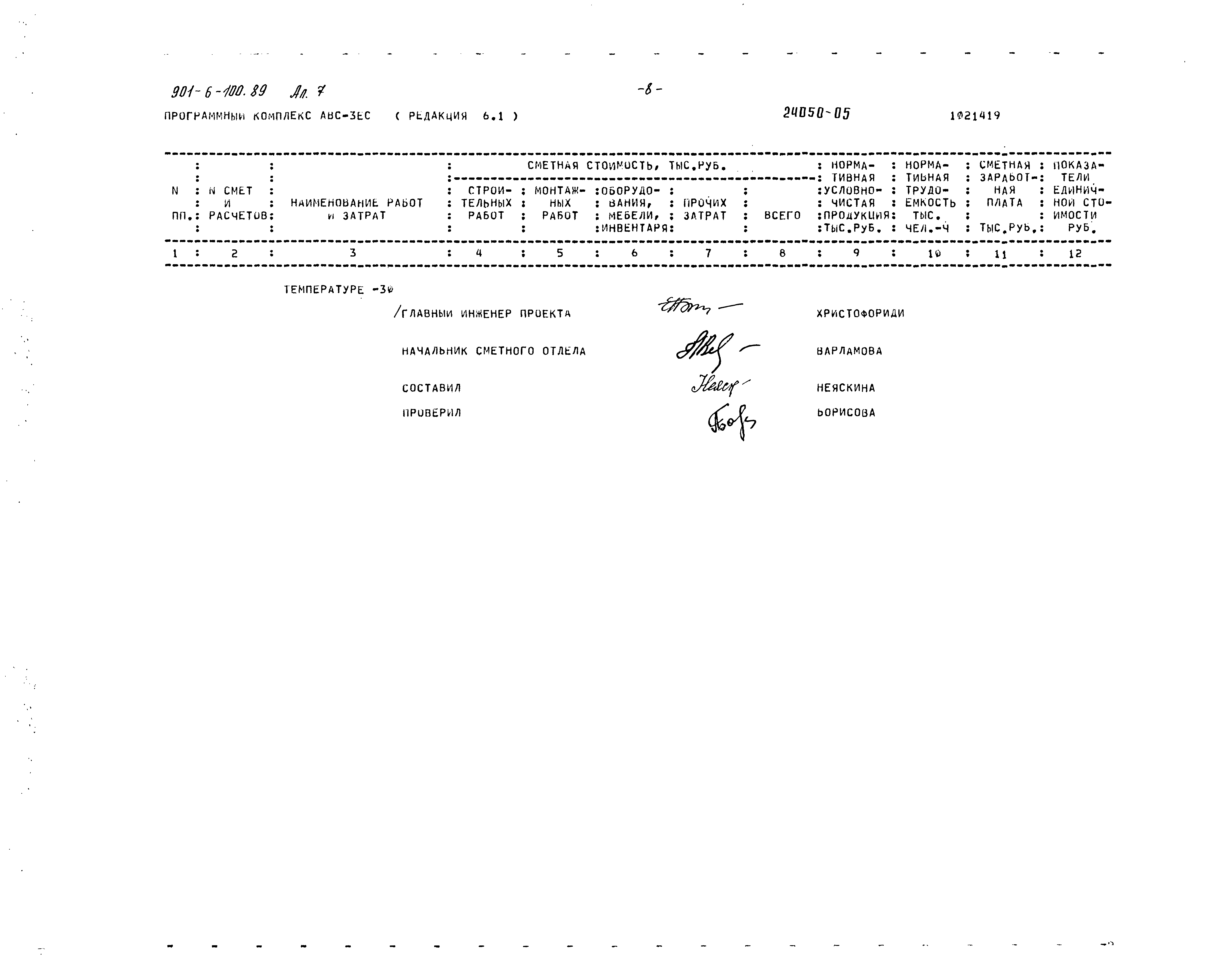 Типовой проект 901-6-100.89