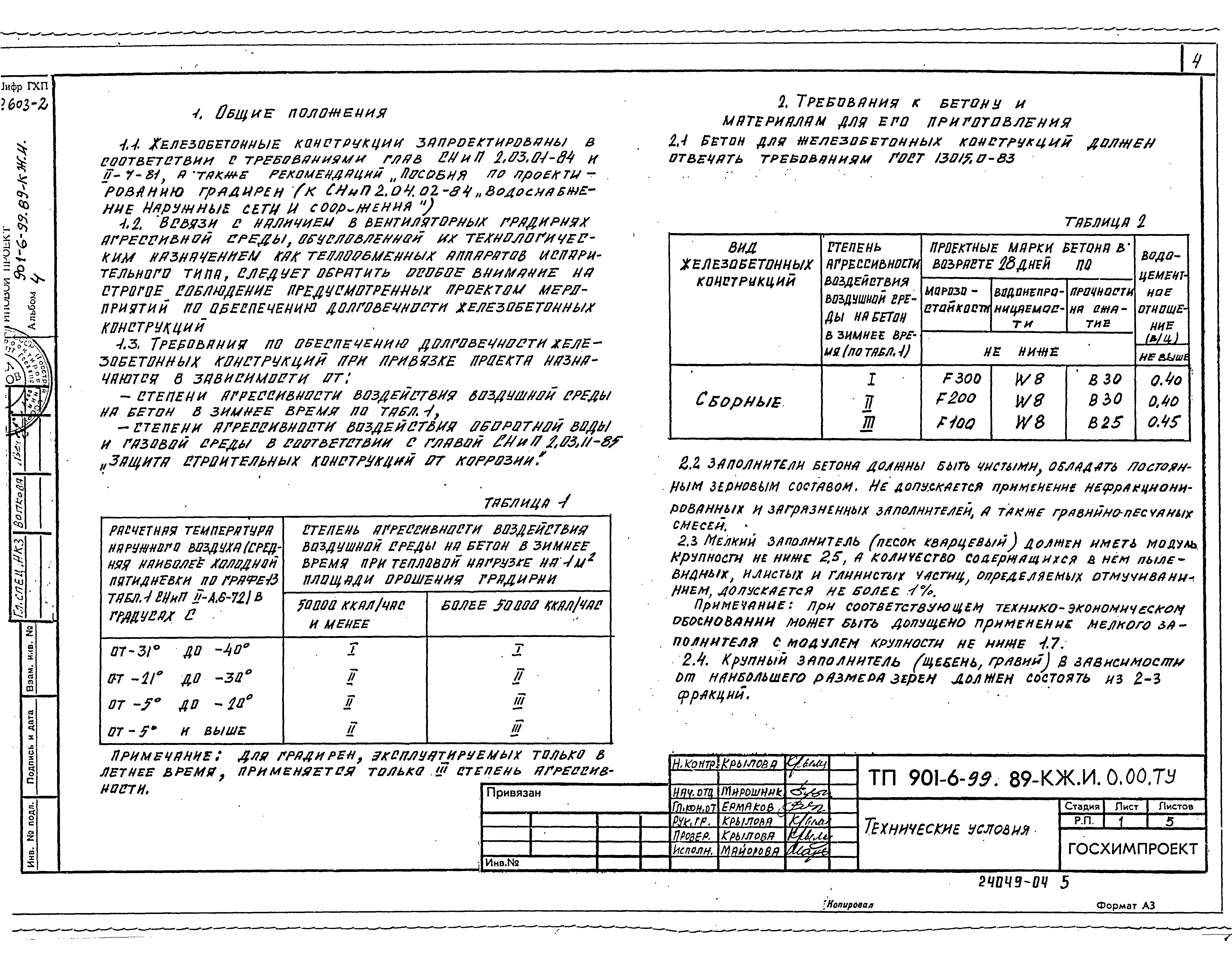 Типовой проект 901-6-100.89