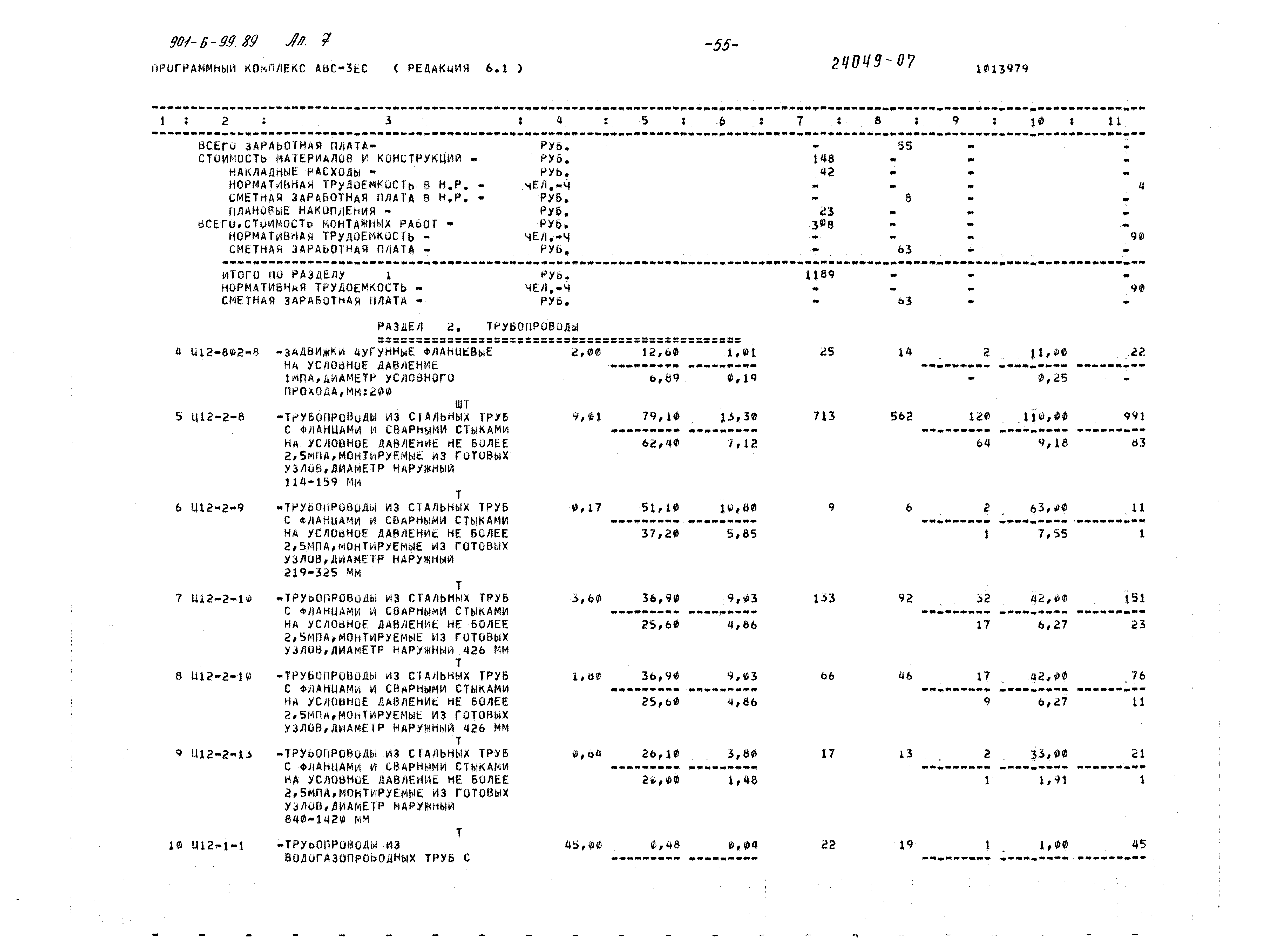Типовой проект 901-6-99.89