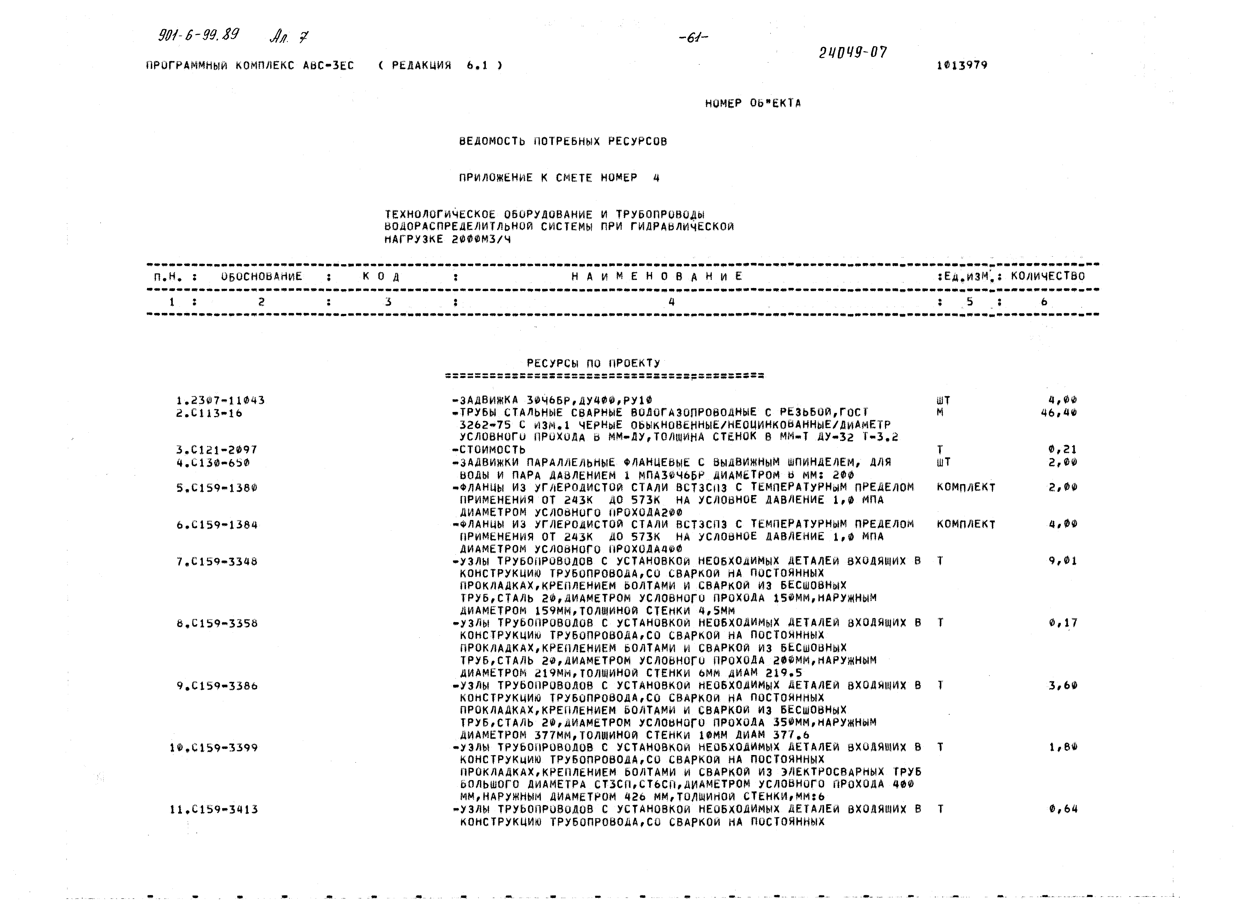 Типовой проект 901-6-99.89