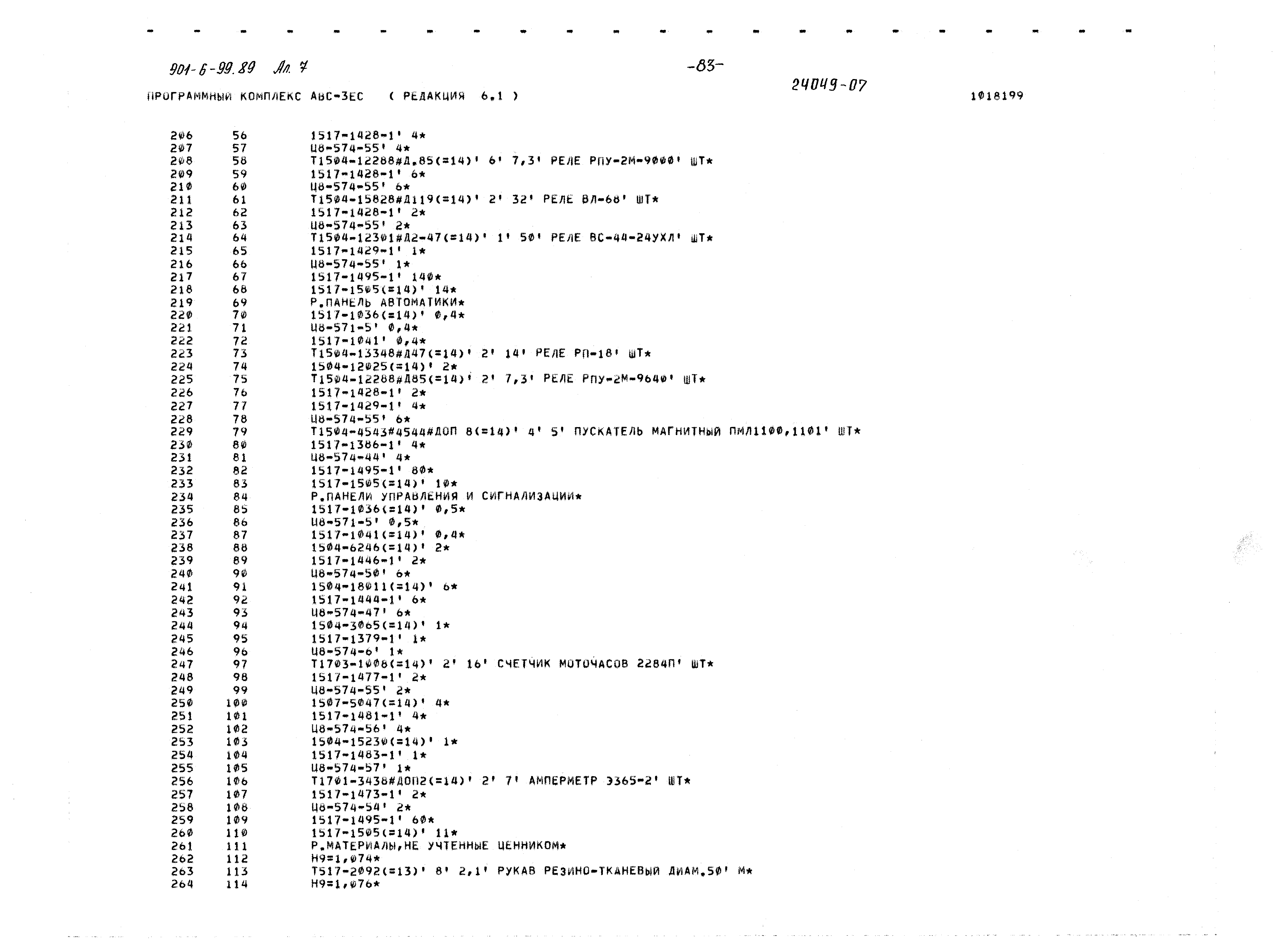Типовой проект 901-6-99.89
