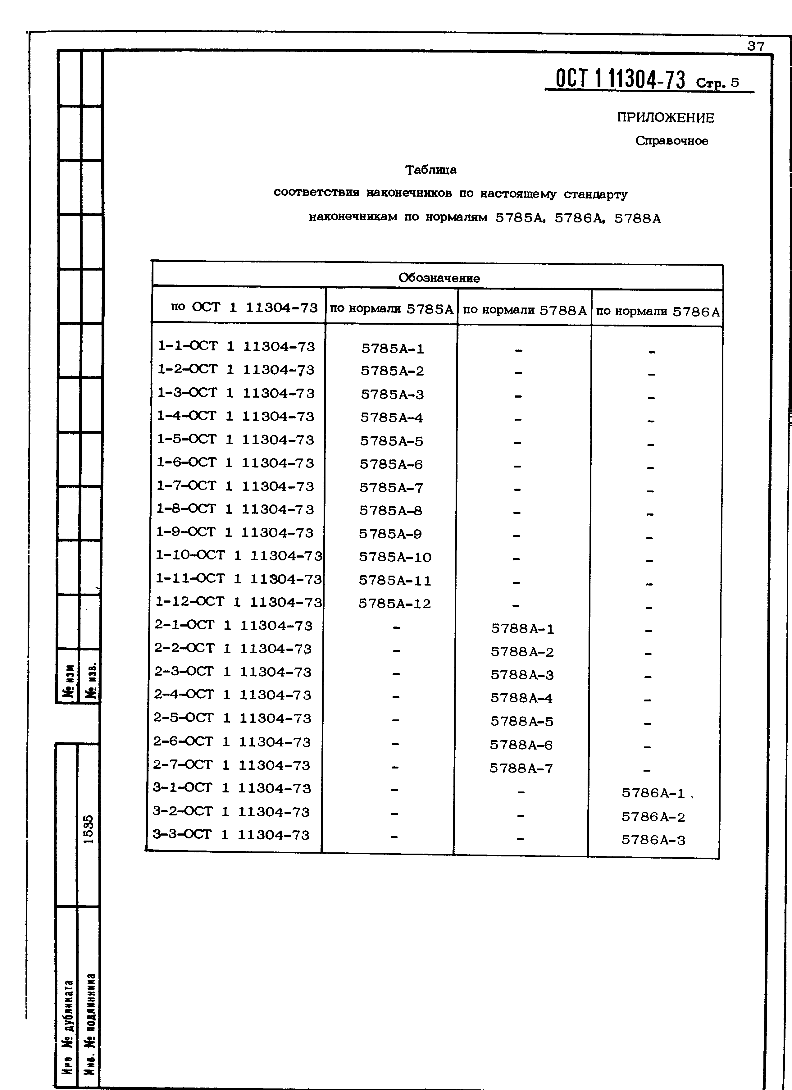 ОСТ 1 11304-73