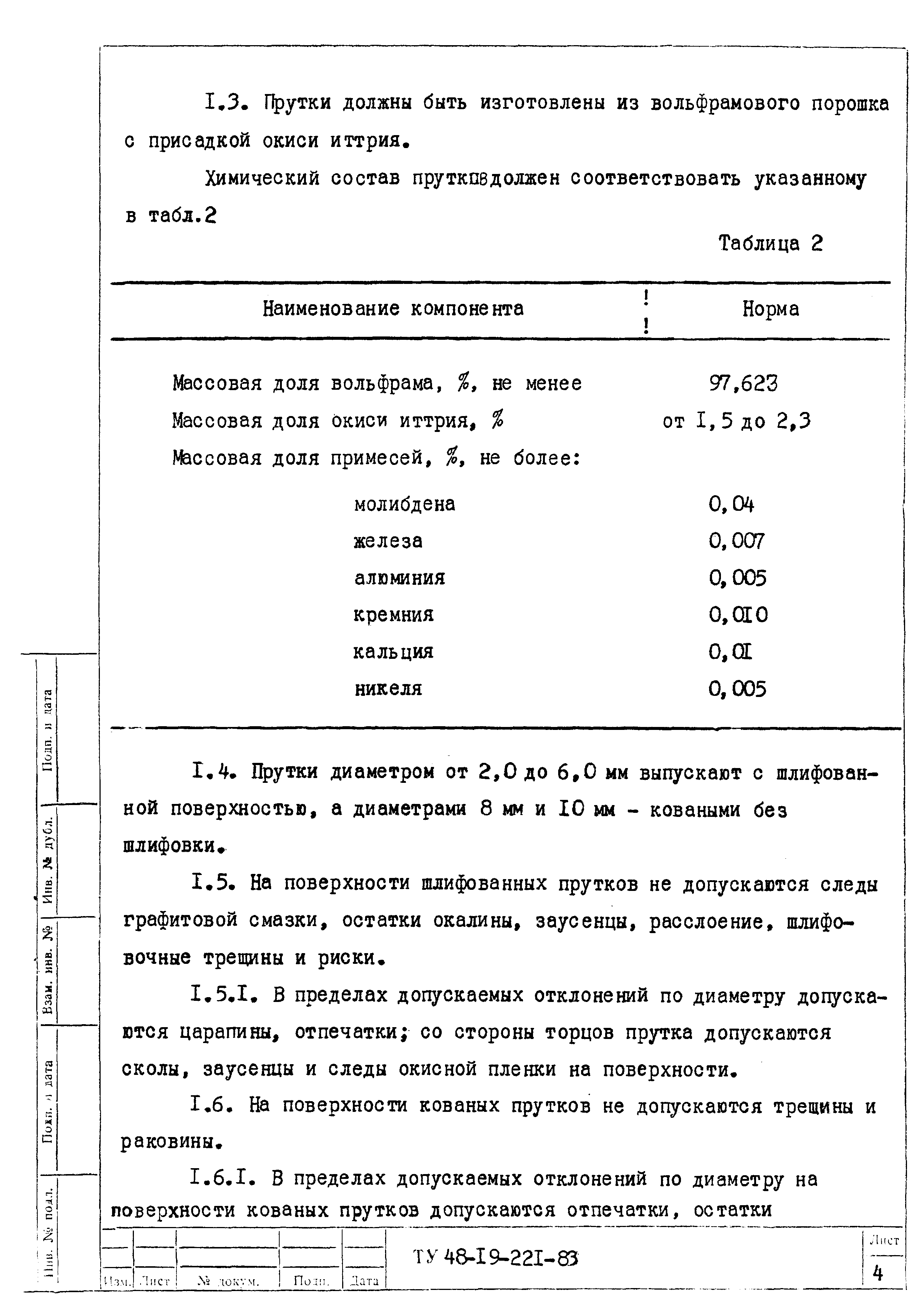 ТУ 48-19-221-83