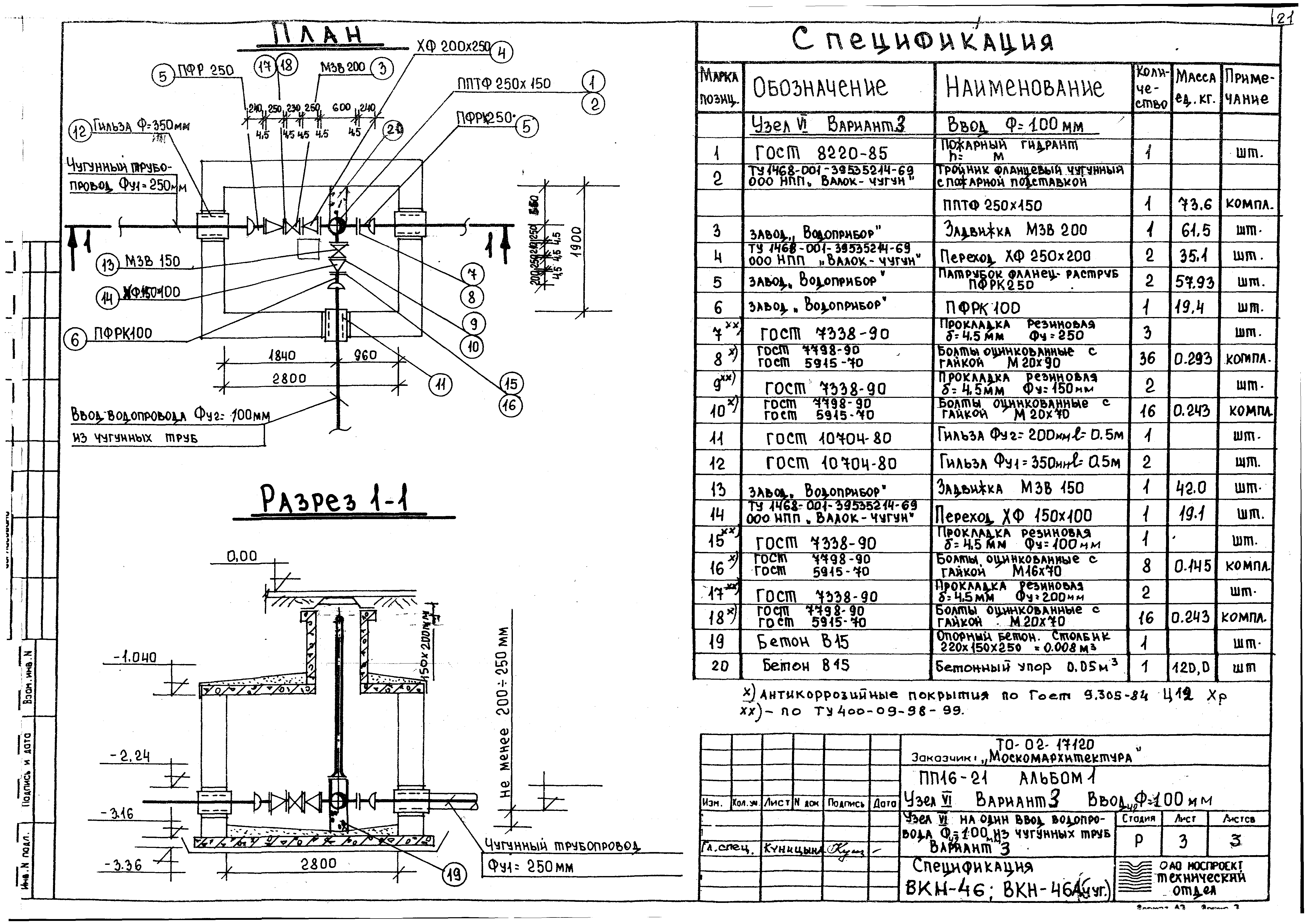 Альбом ПП 16-21