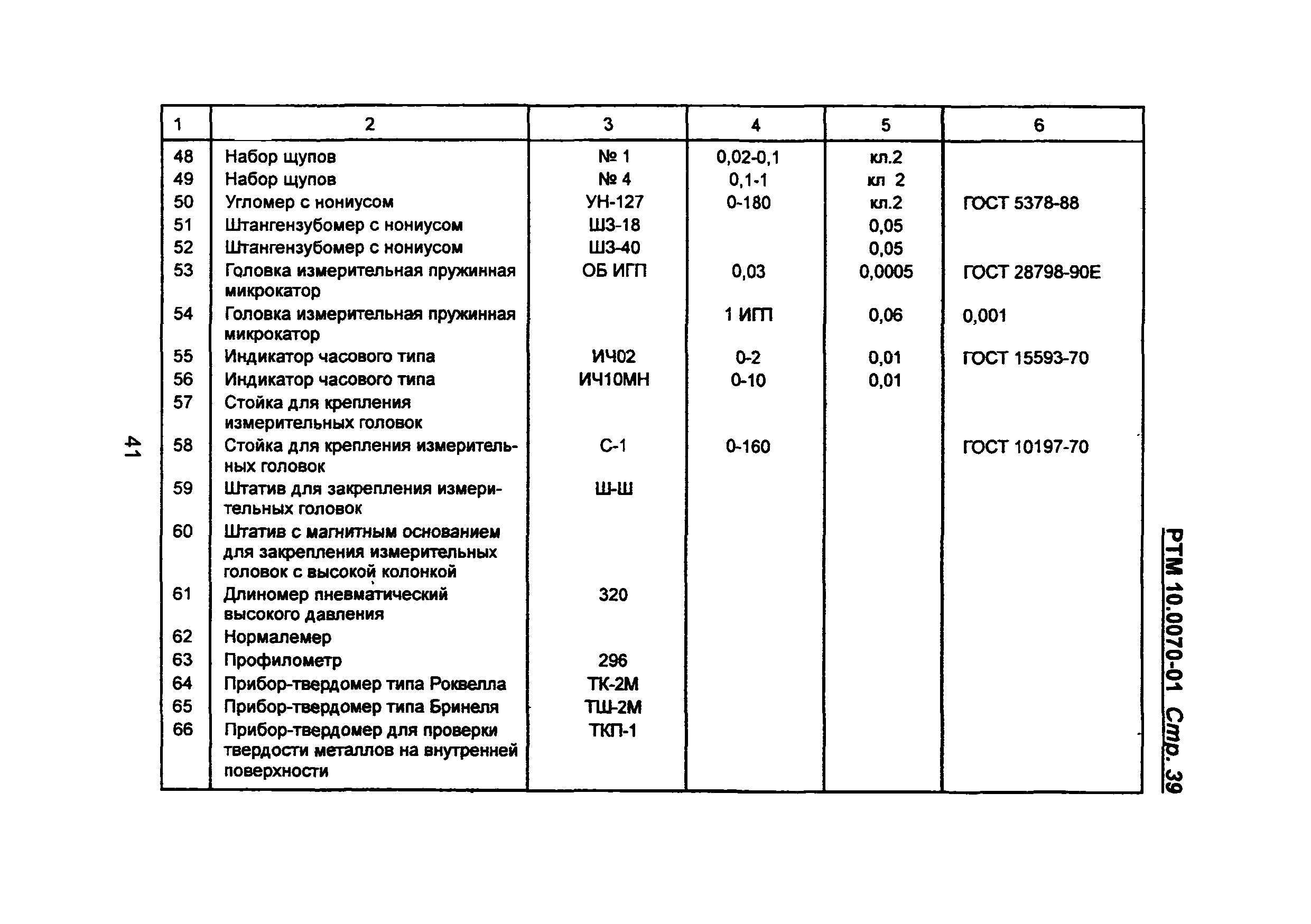 РТМ 10.0070-01