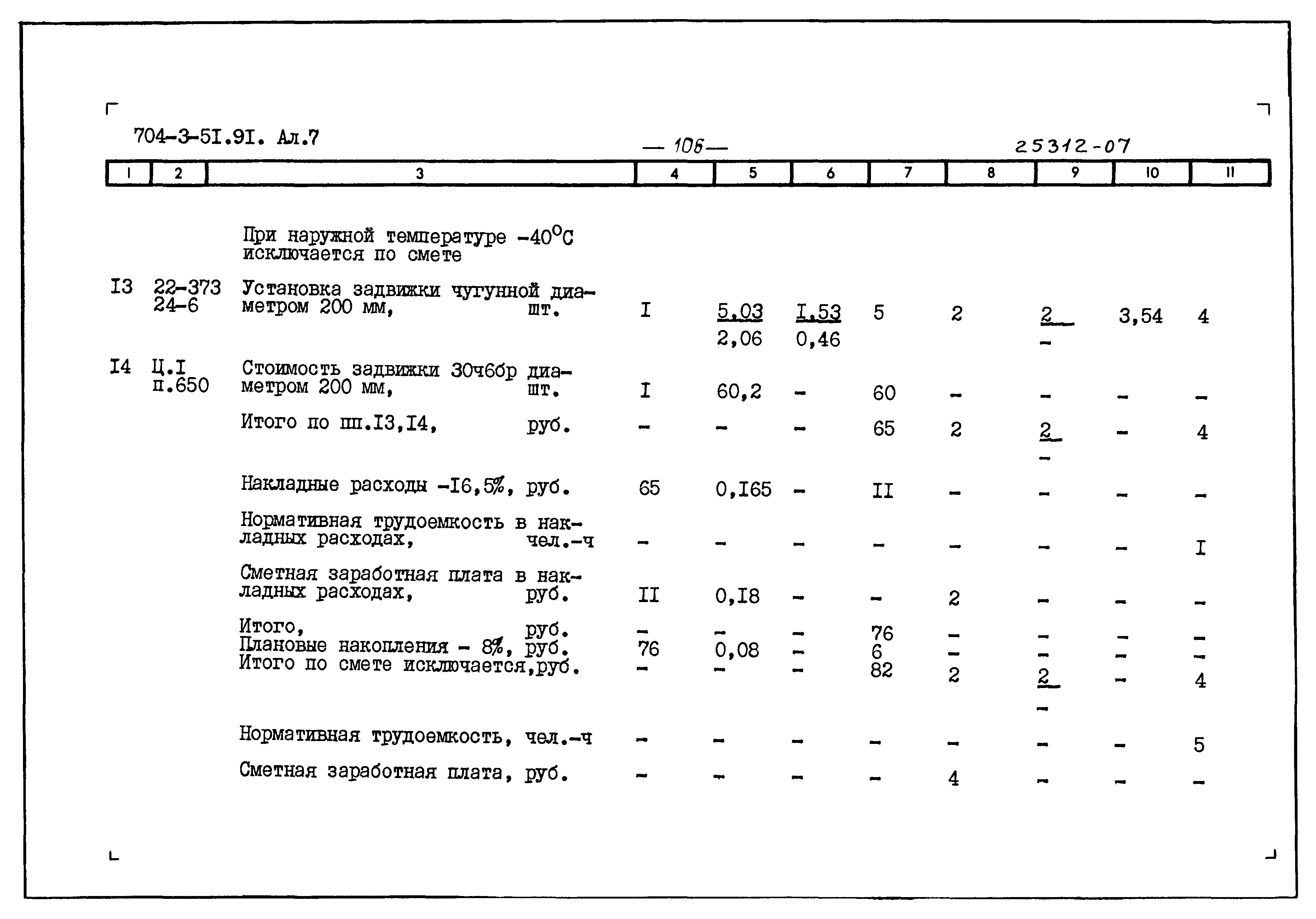 Типовой проект 704-3-51.91