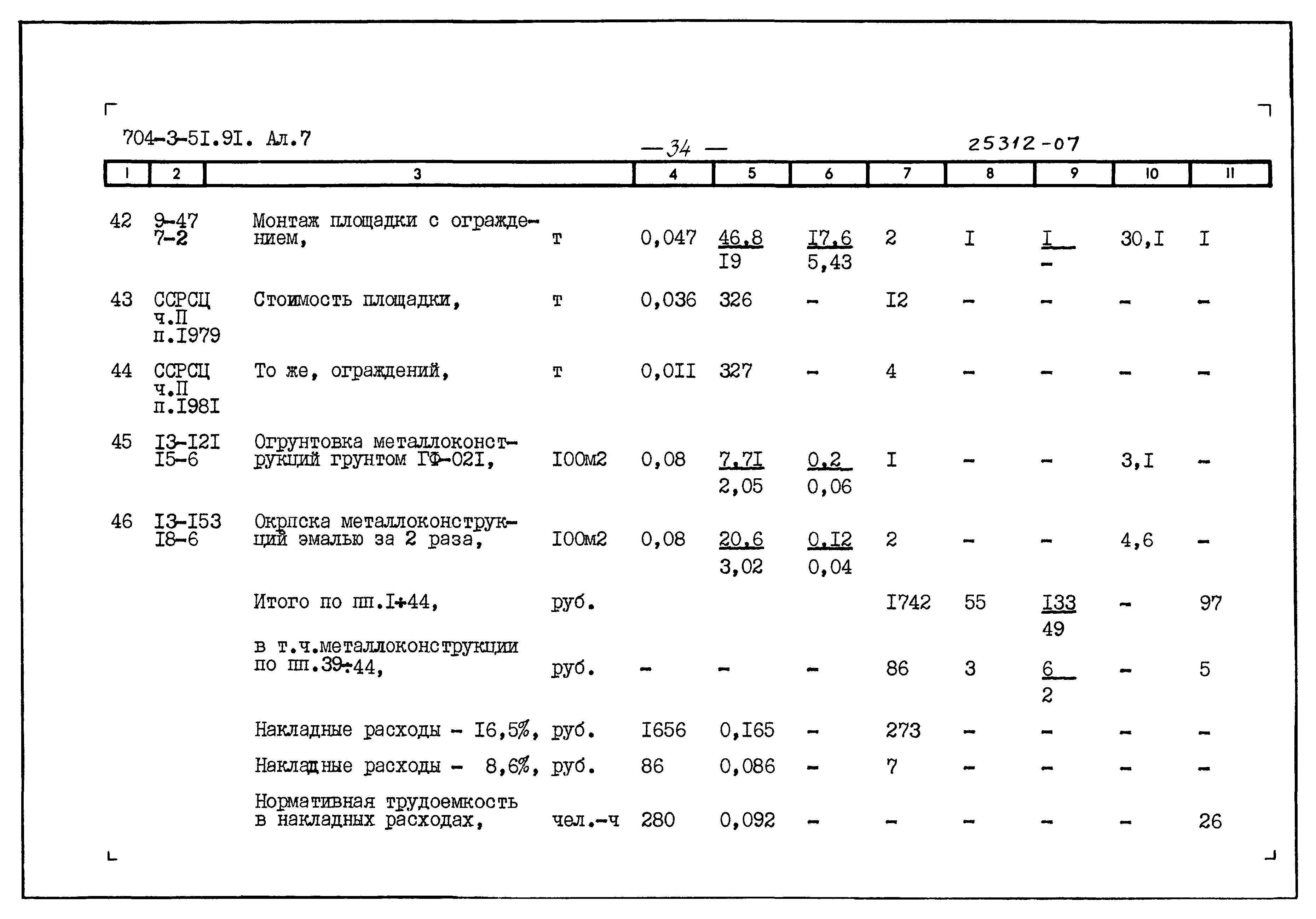 Типовой проект 704-3-51.91