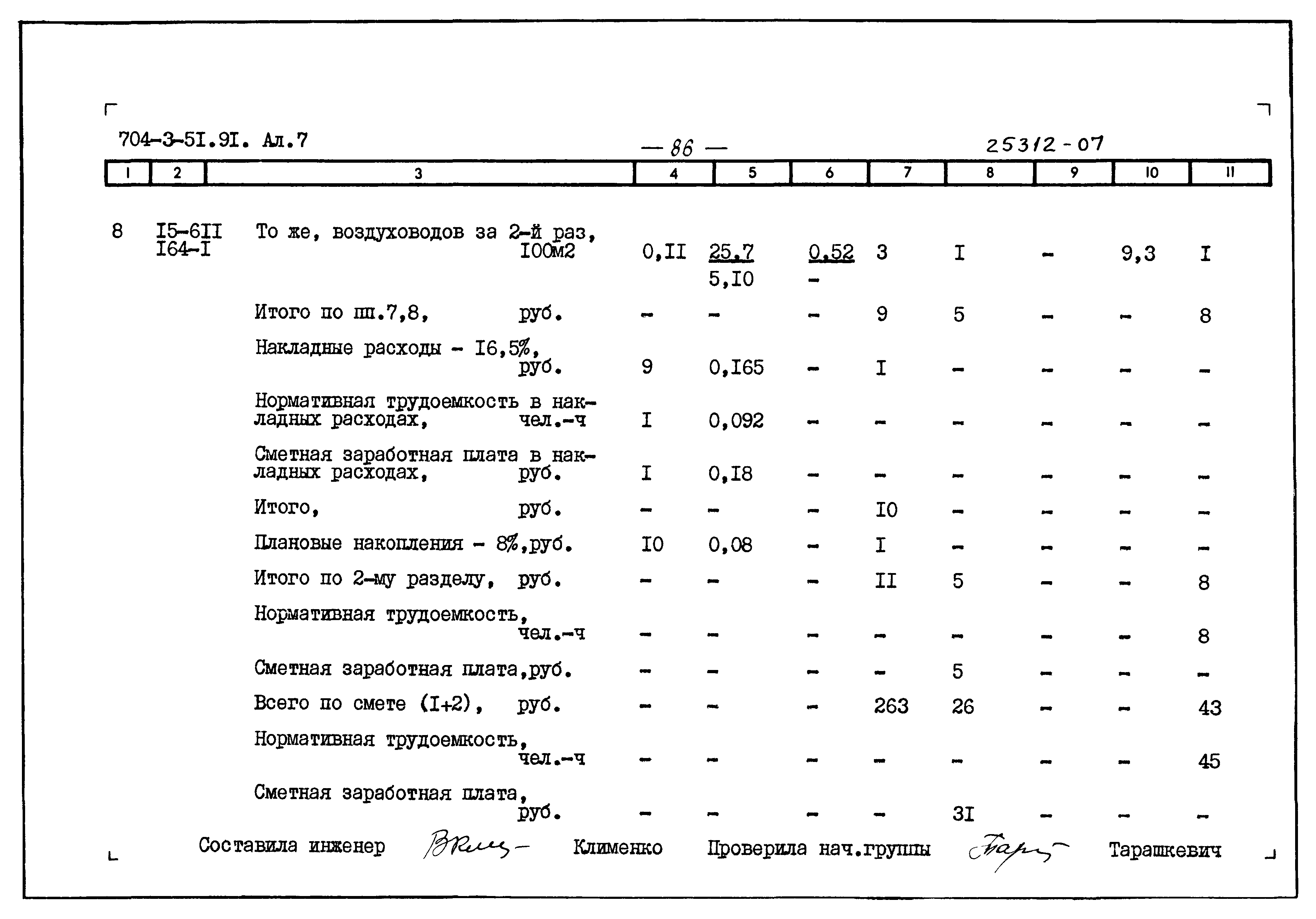 Типовой проект 704-3-51.91