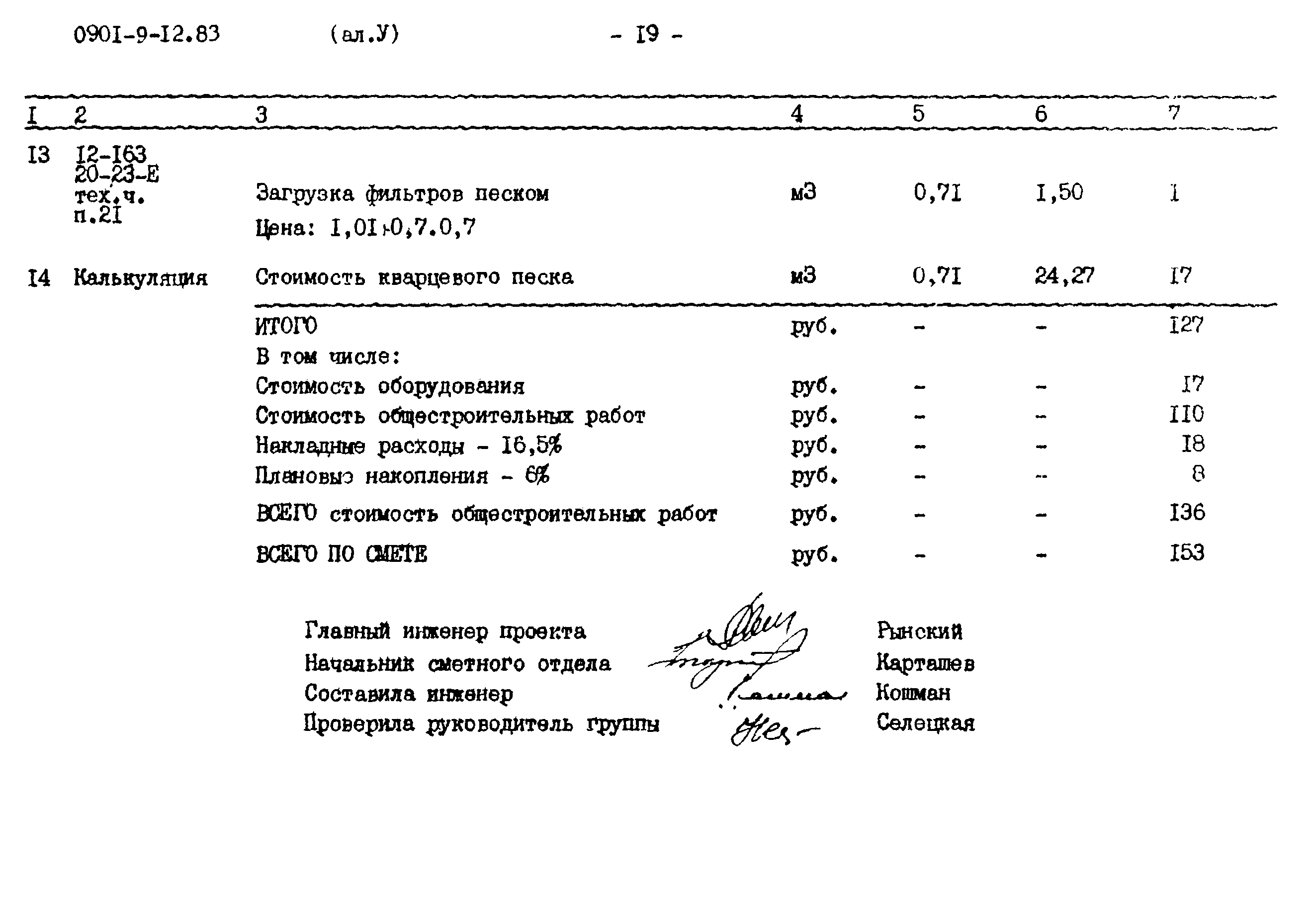 Типовой проект 0901-9-12.83