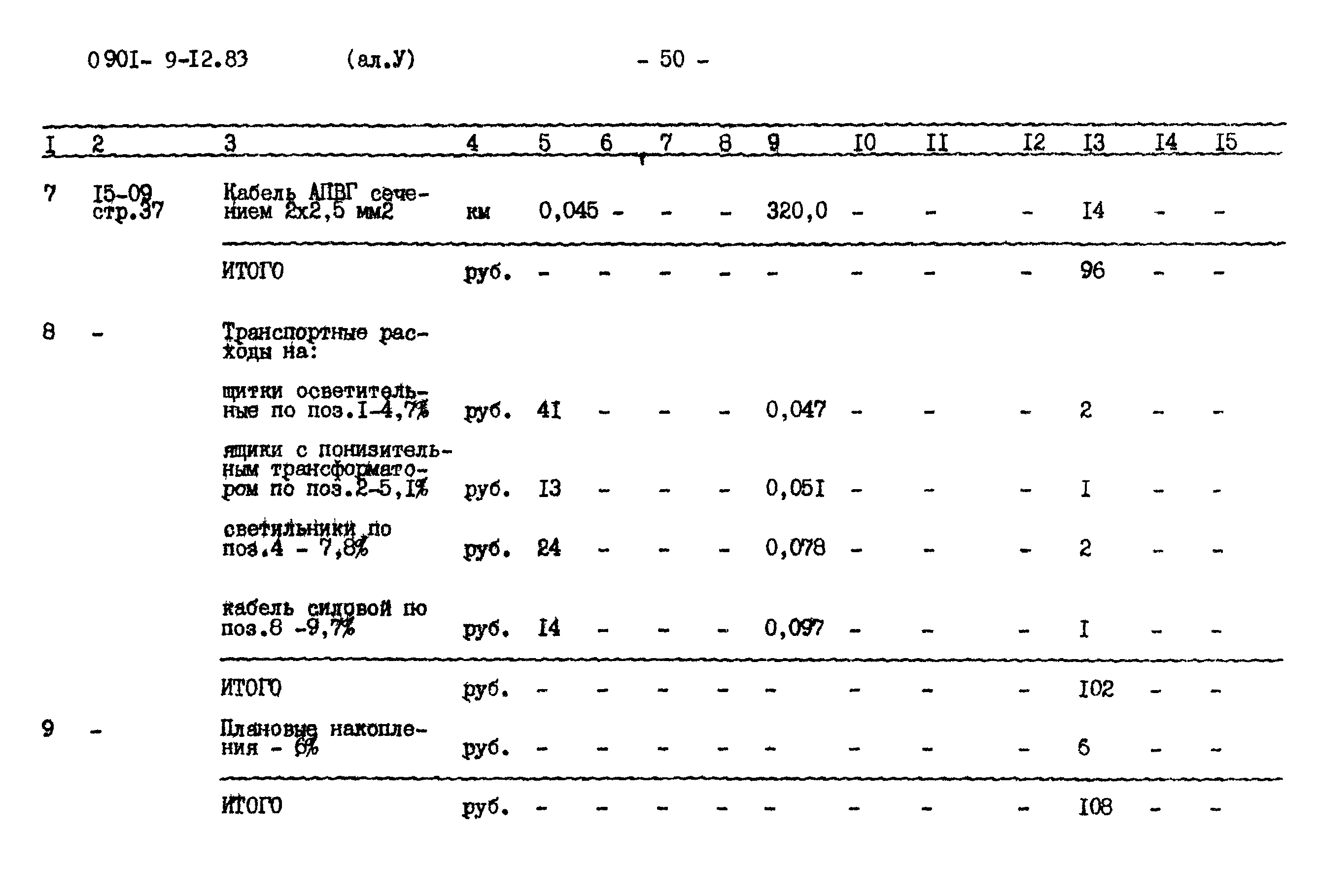 Типовой проект 0901-9-12.83