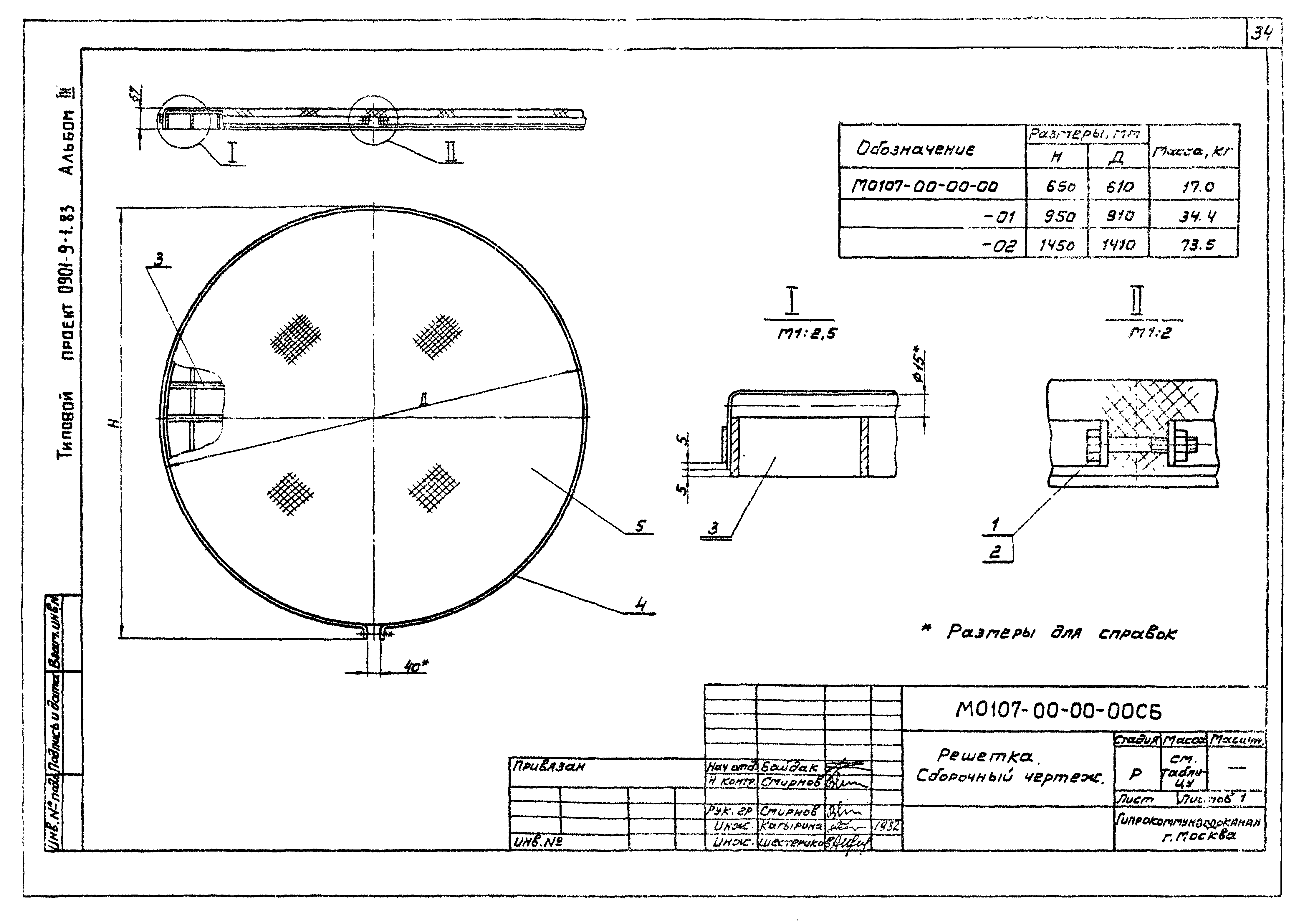 Типовой проект 0901-9-12.83