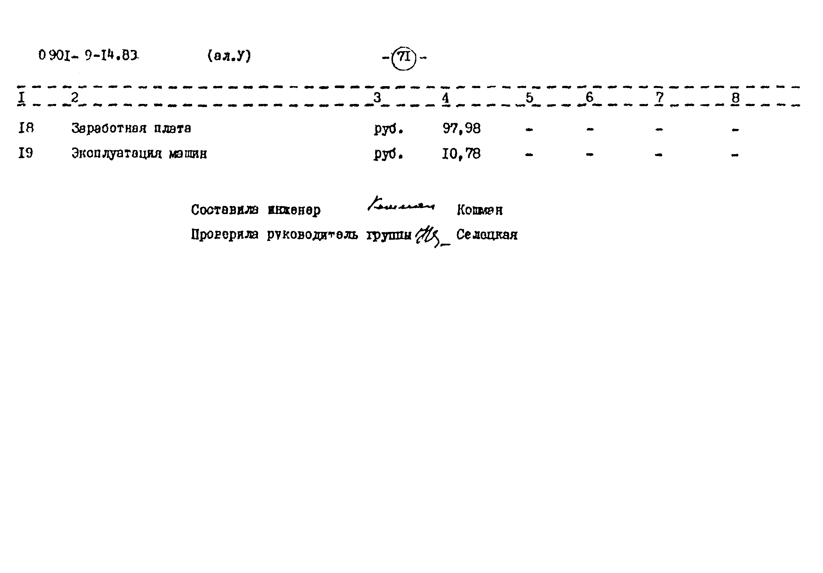 Типовой проект 0901-9-14.83