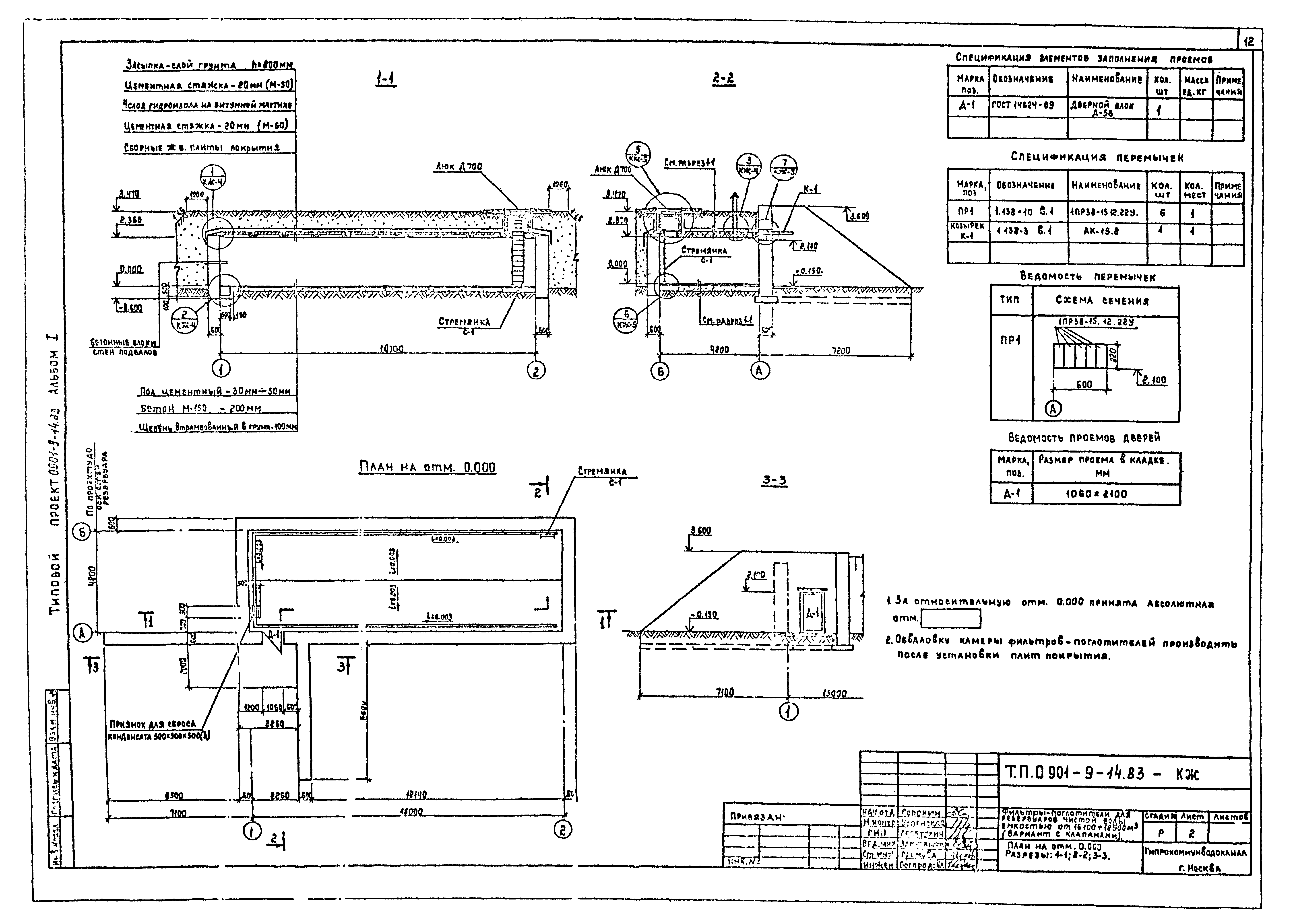 Типовой проект 0901-9-14.83