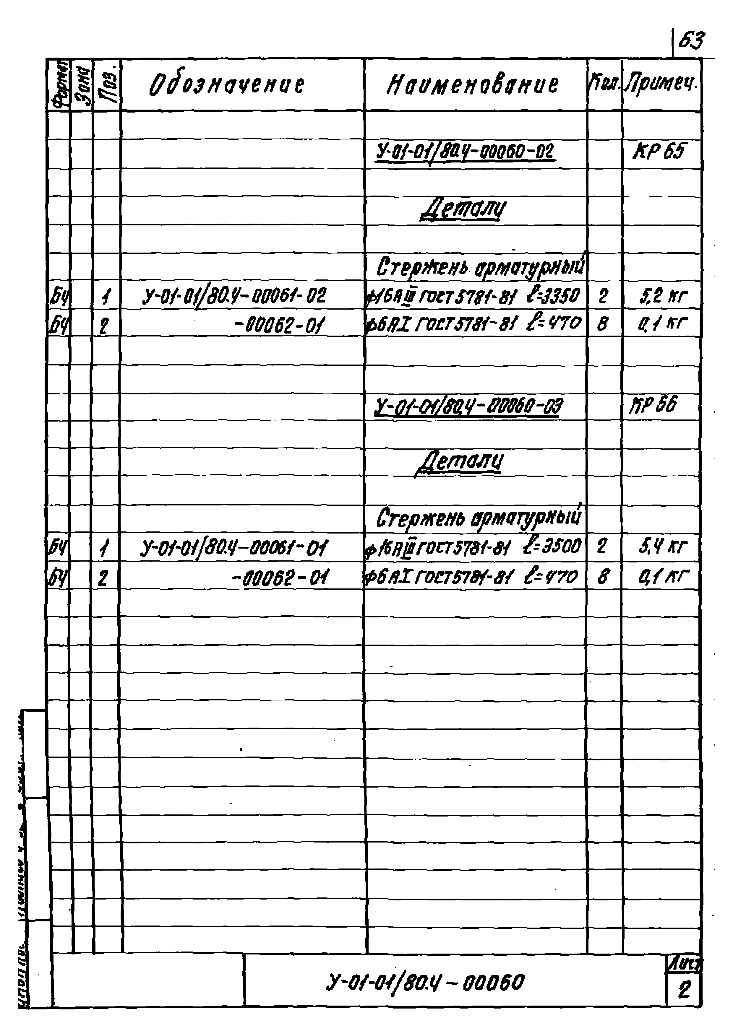 Серия У-01-01/80