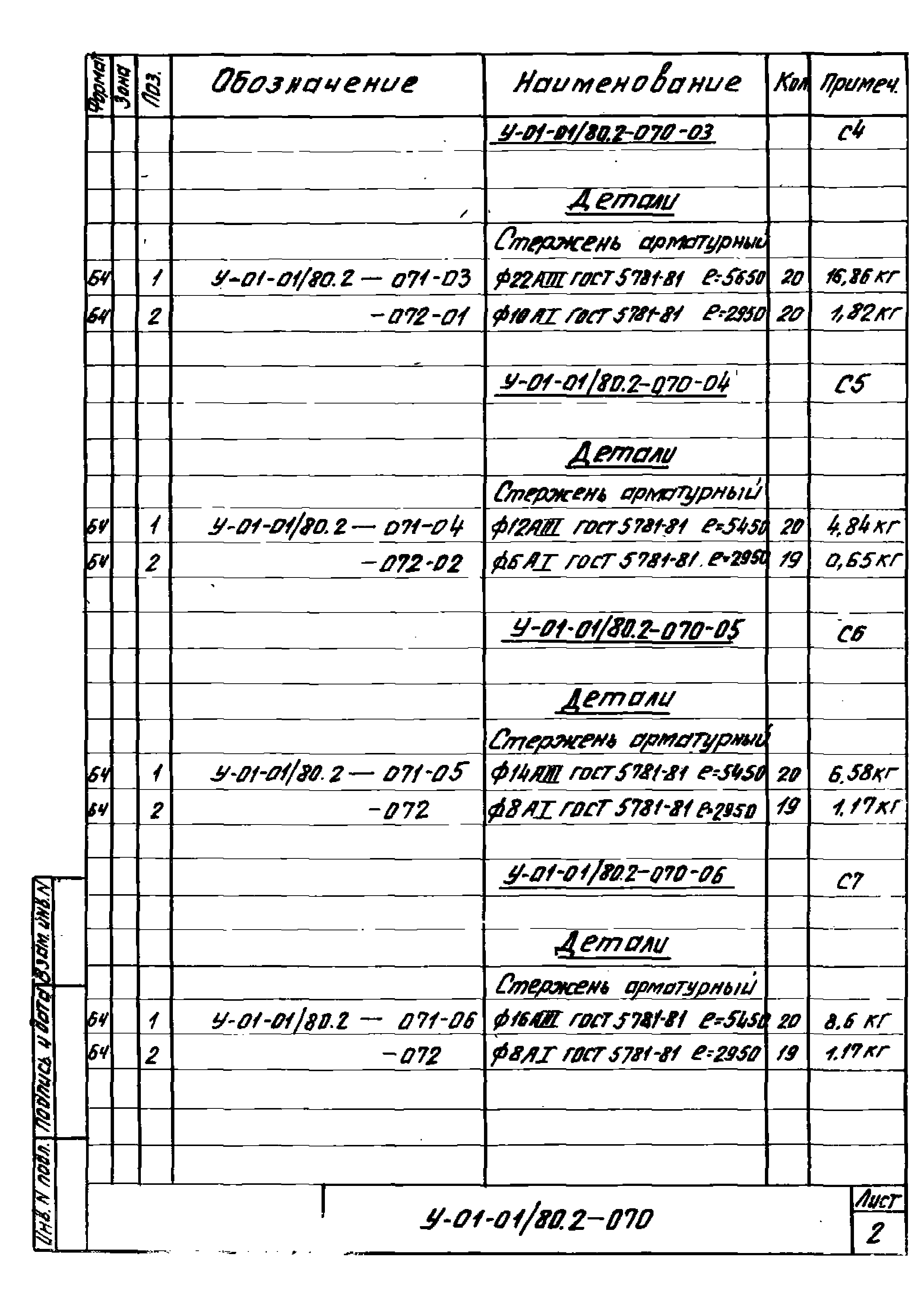 Серия У-01-01/80