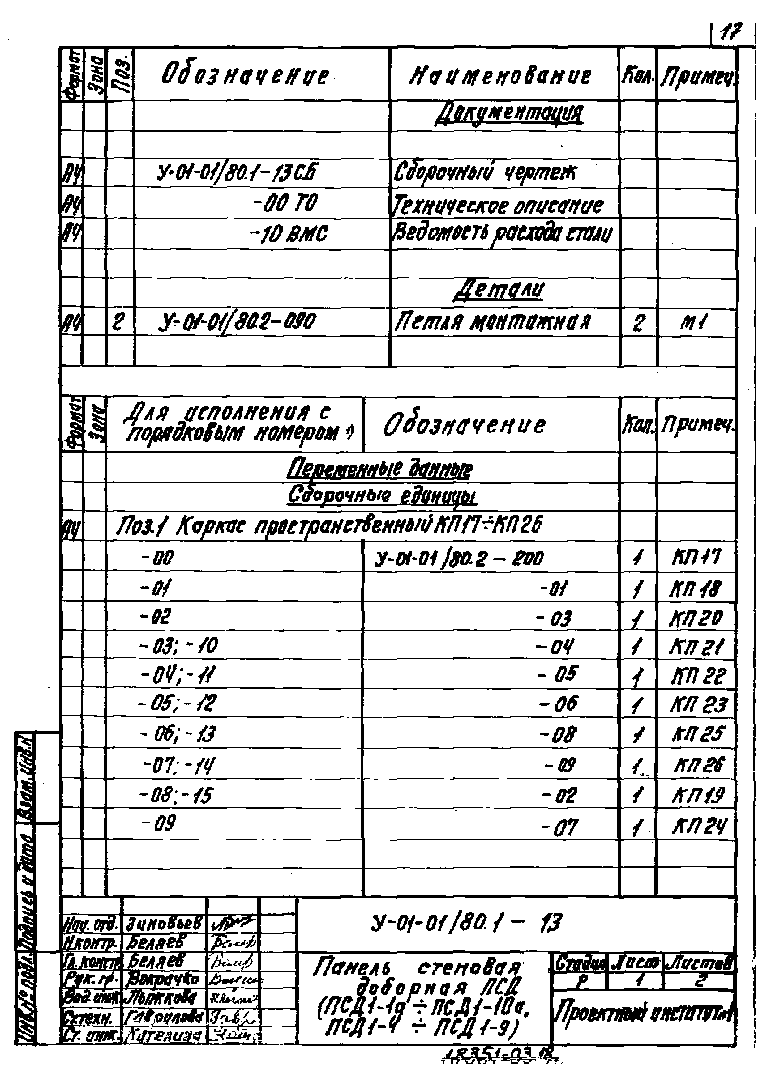 Серия У-01-01/80