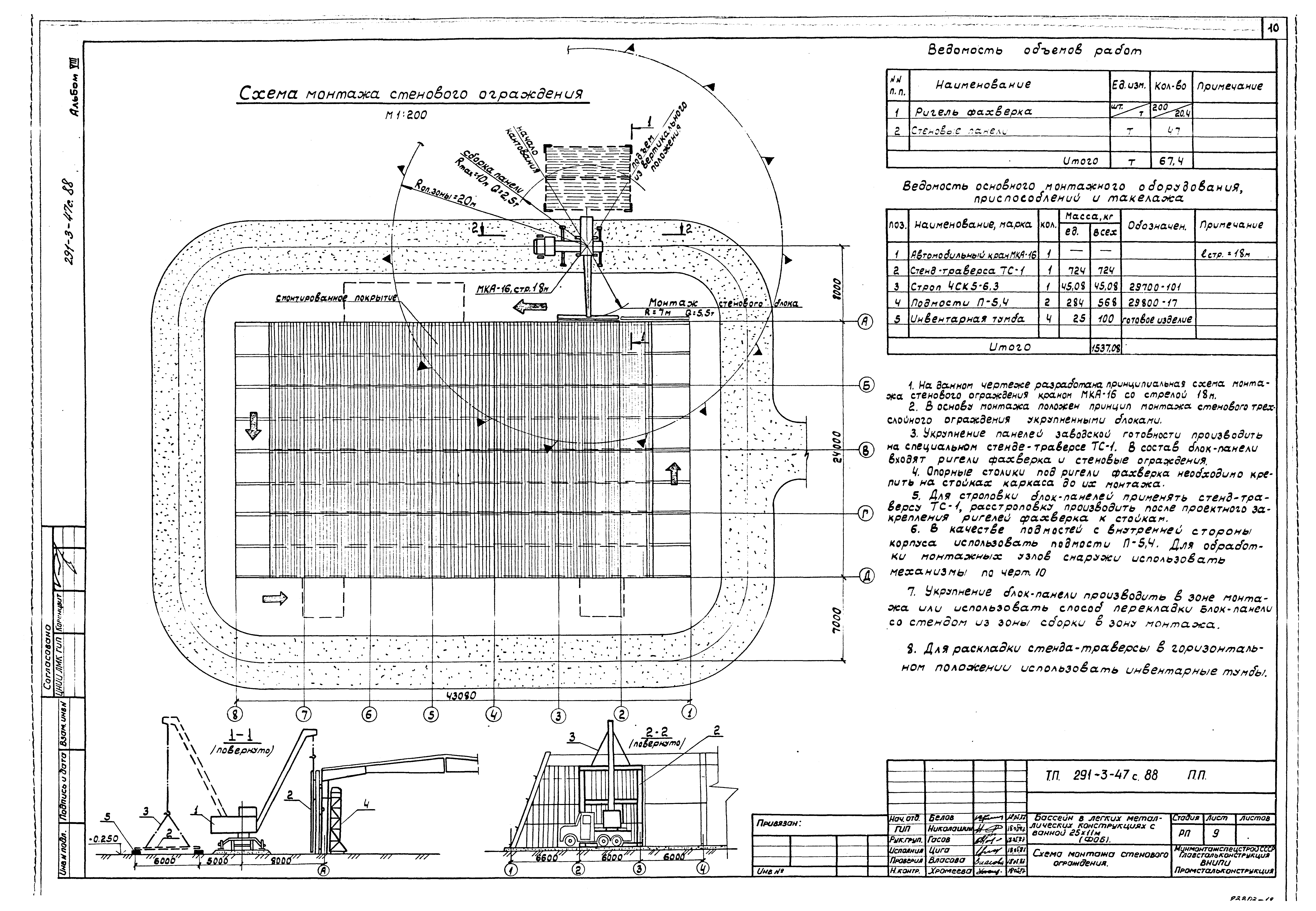 Типовой проект 291-3-47с.88