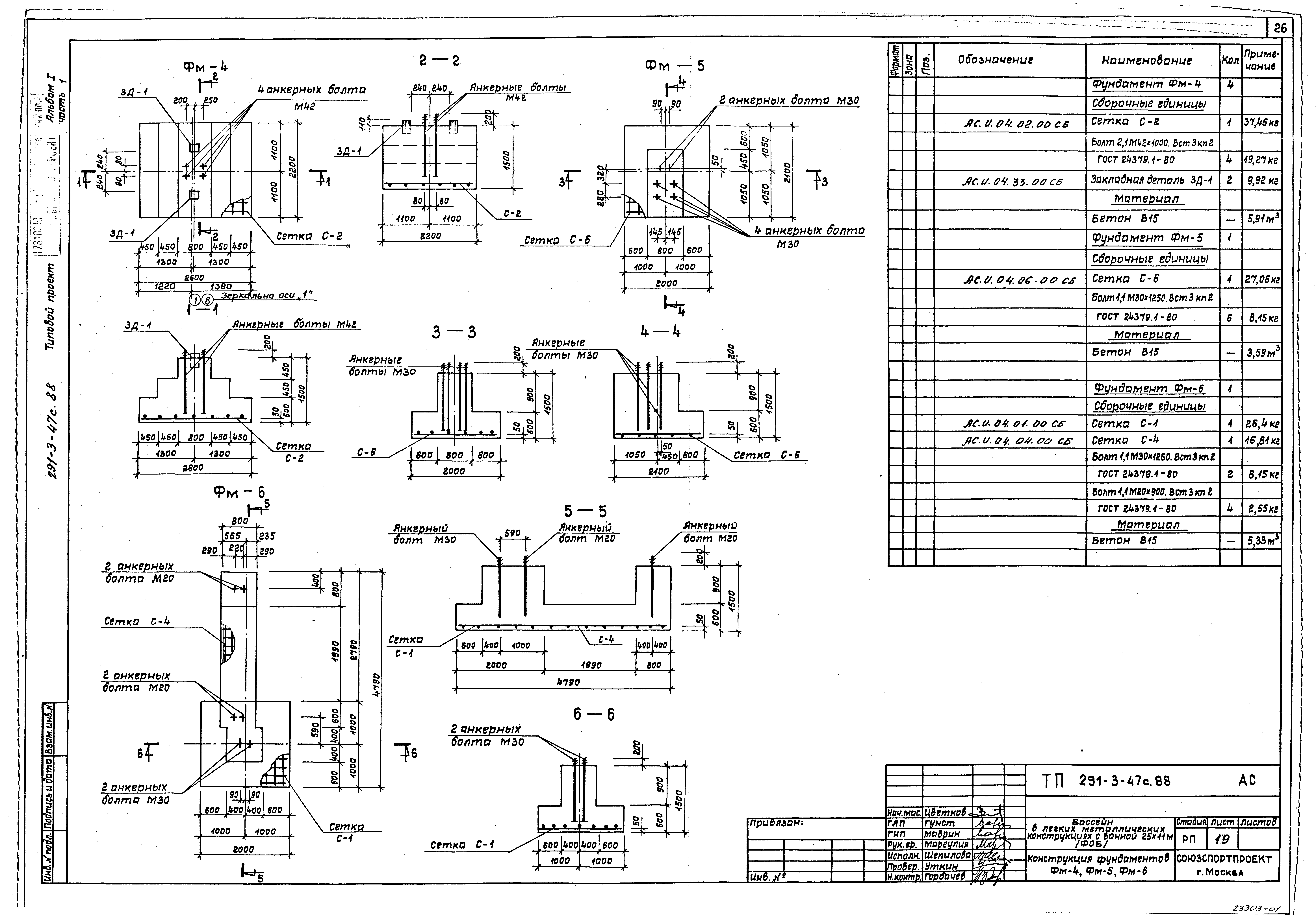 Типовой проект 291-3-47с.88