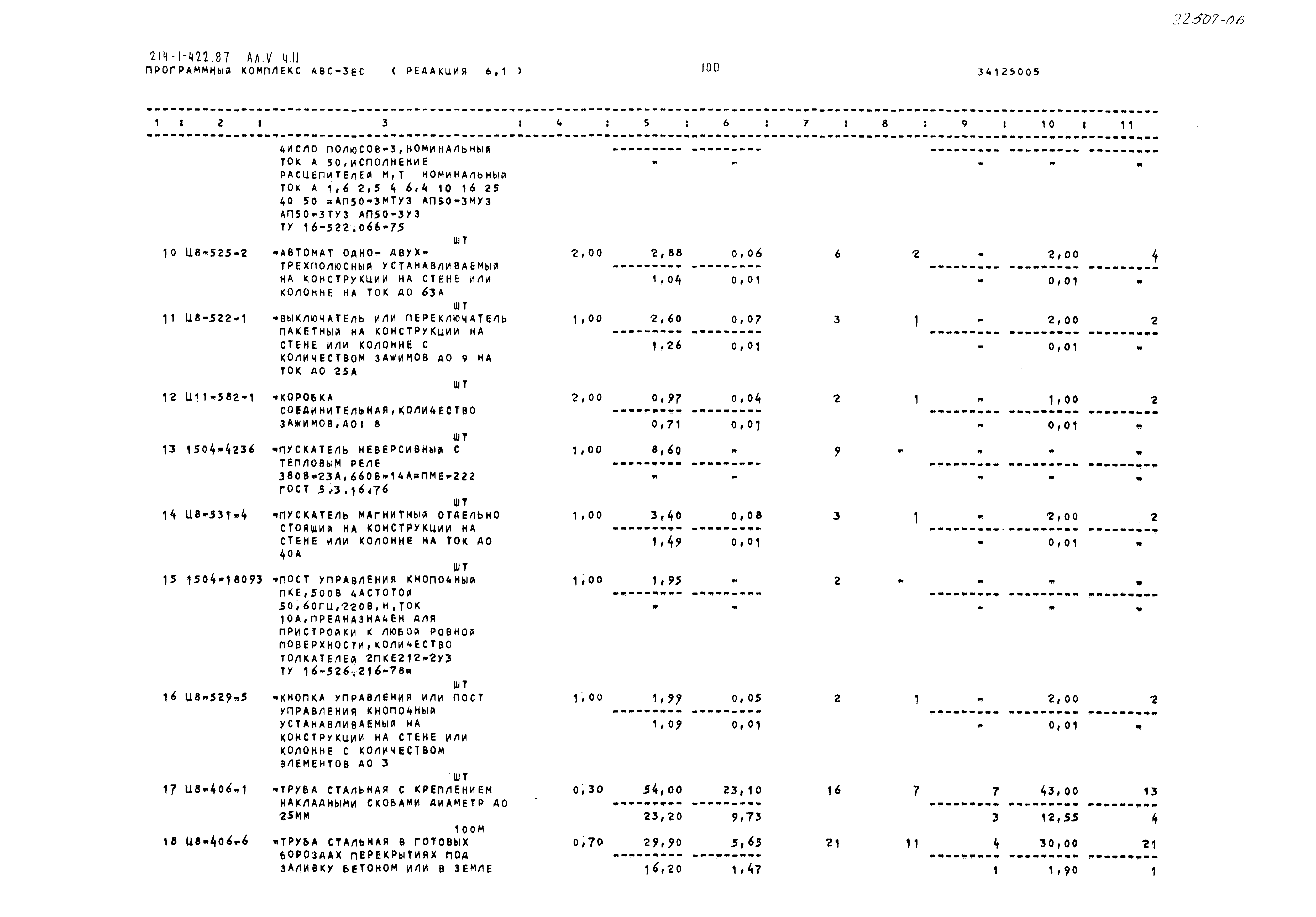 Типовой проект 214-1-422.87
