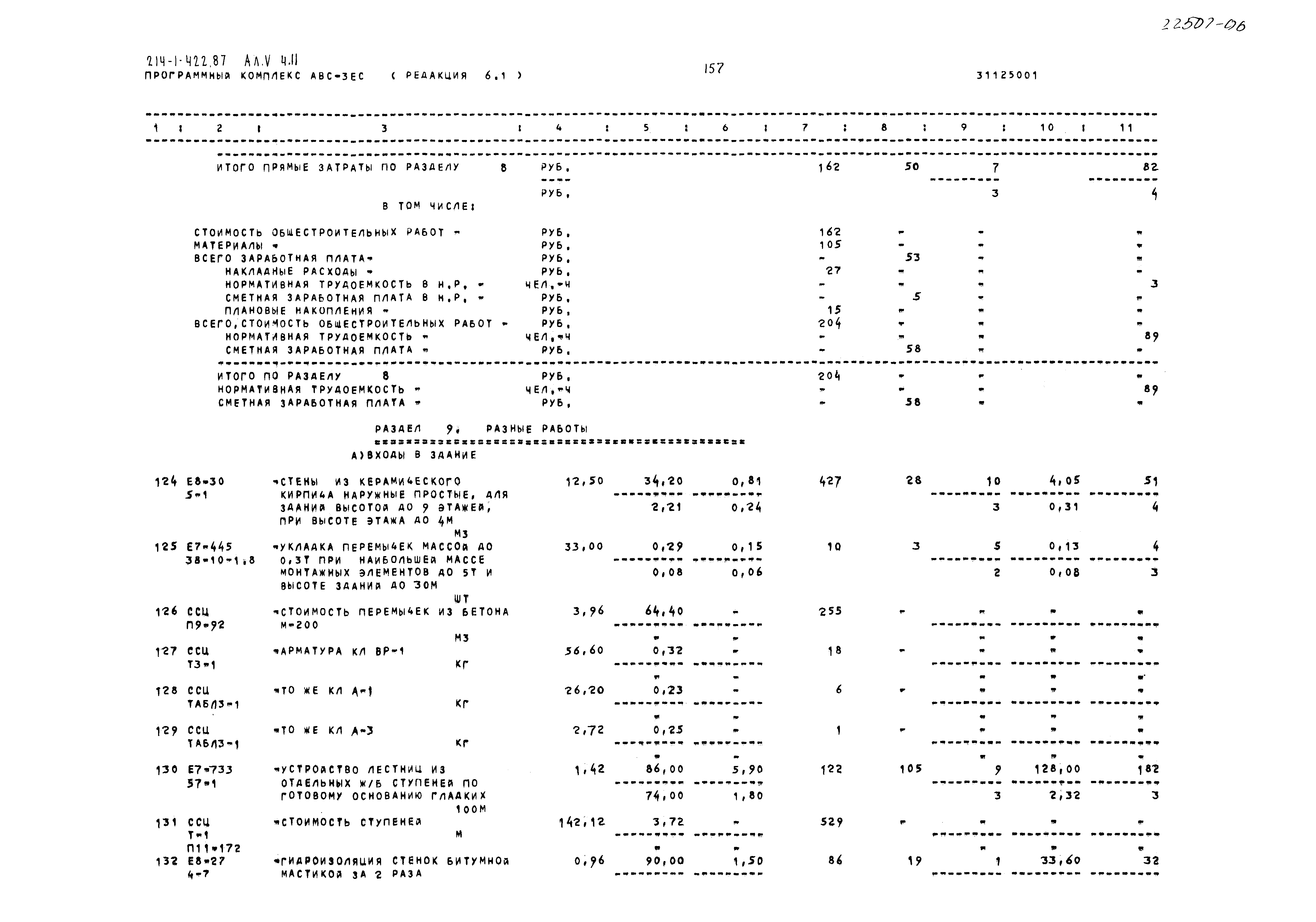 Типовой проект 214-1-422.87