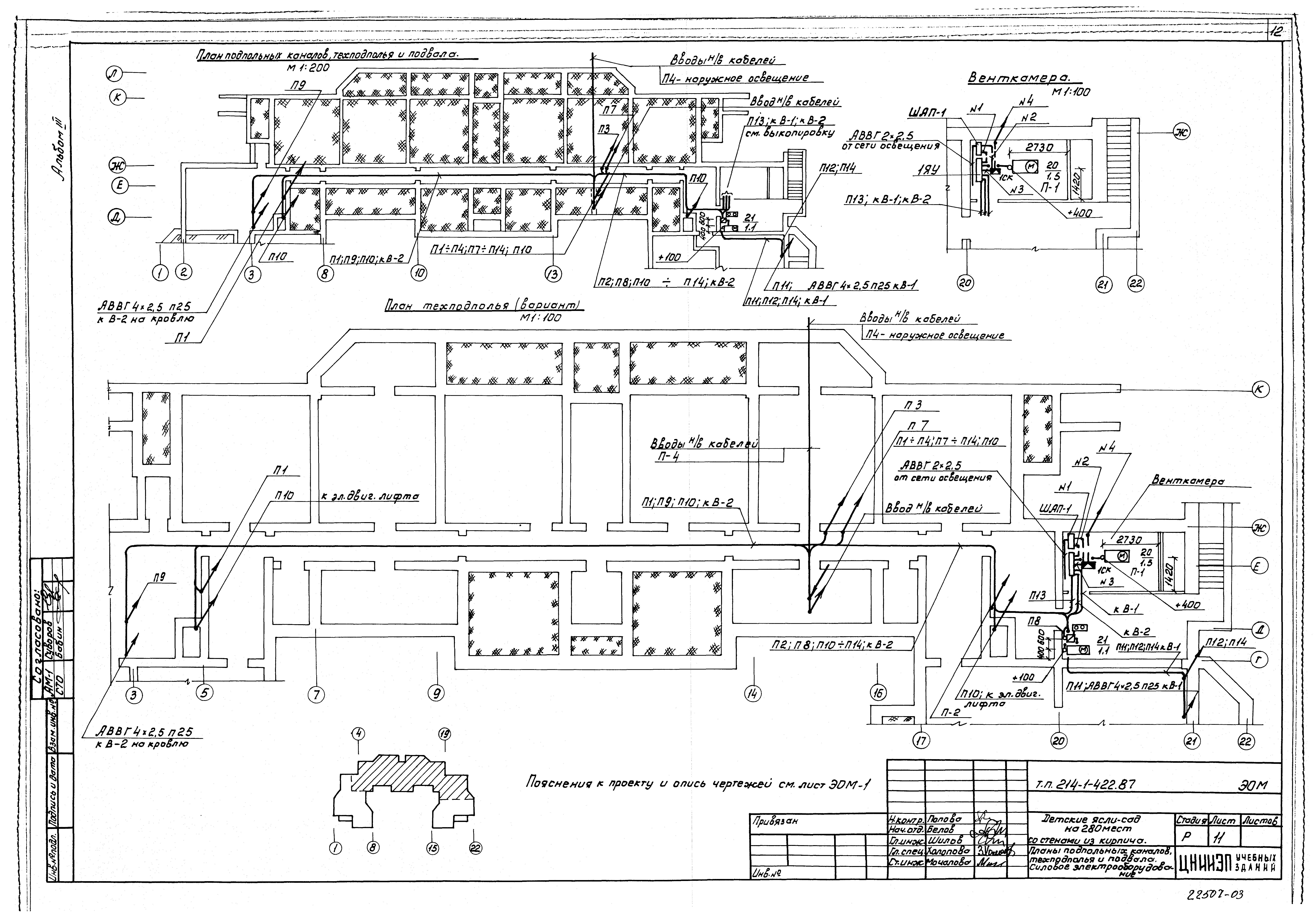 Типовой проект 214-1-422.87
