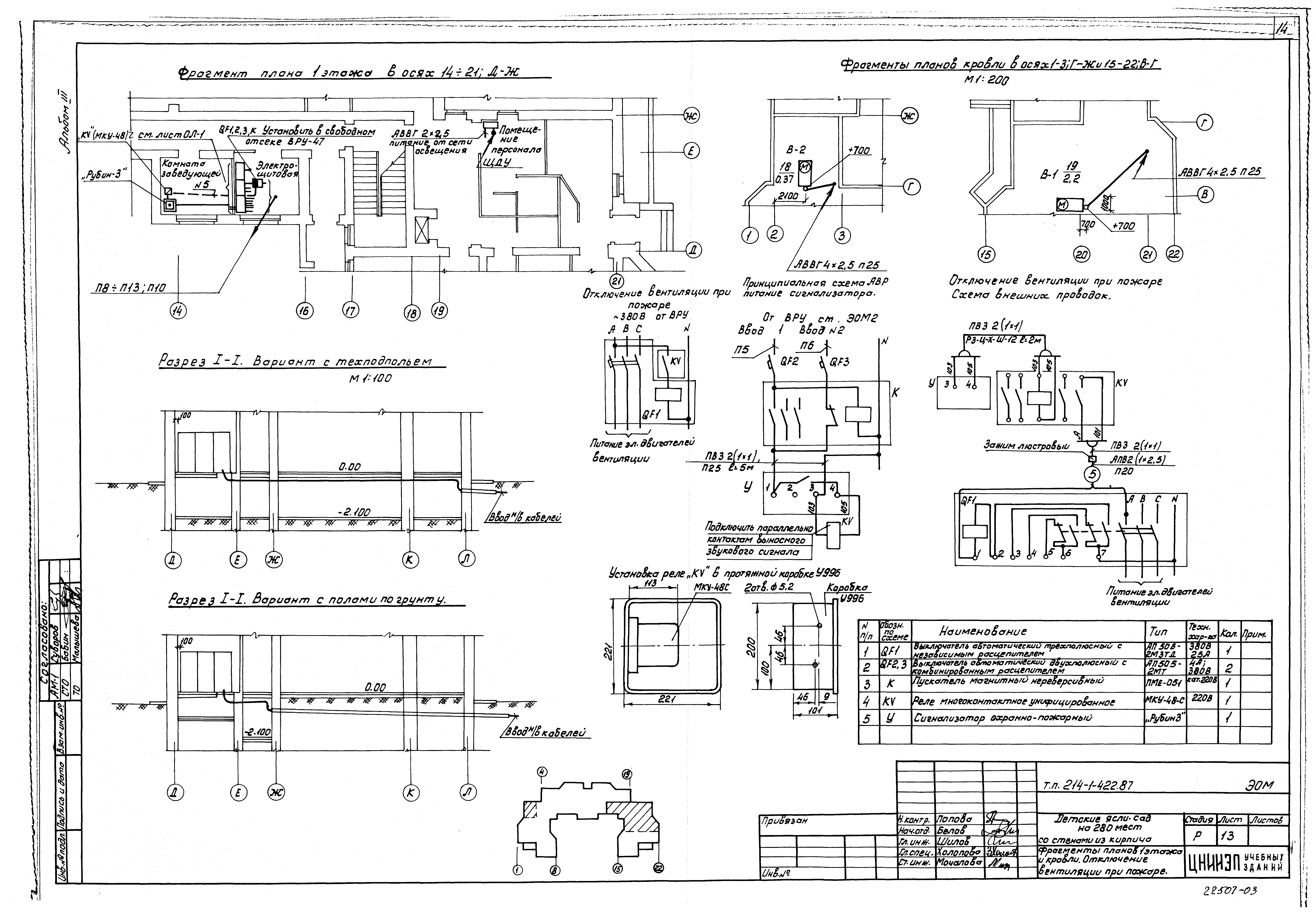 Типовой проект 214-1-422.87