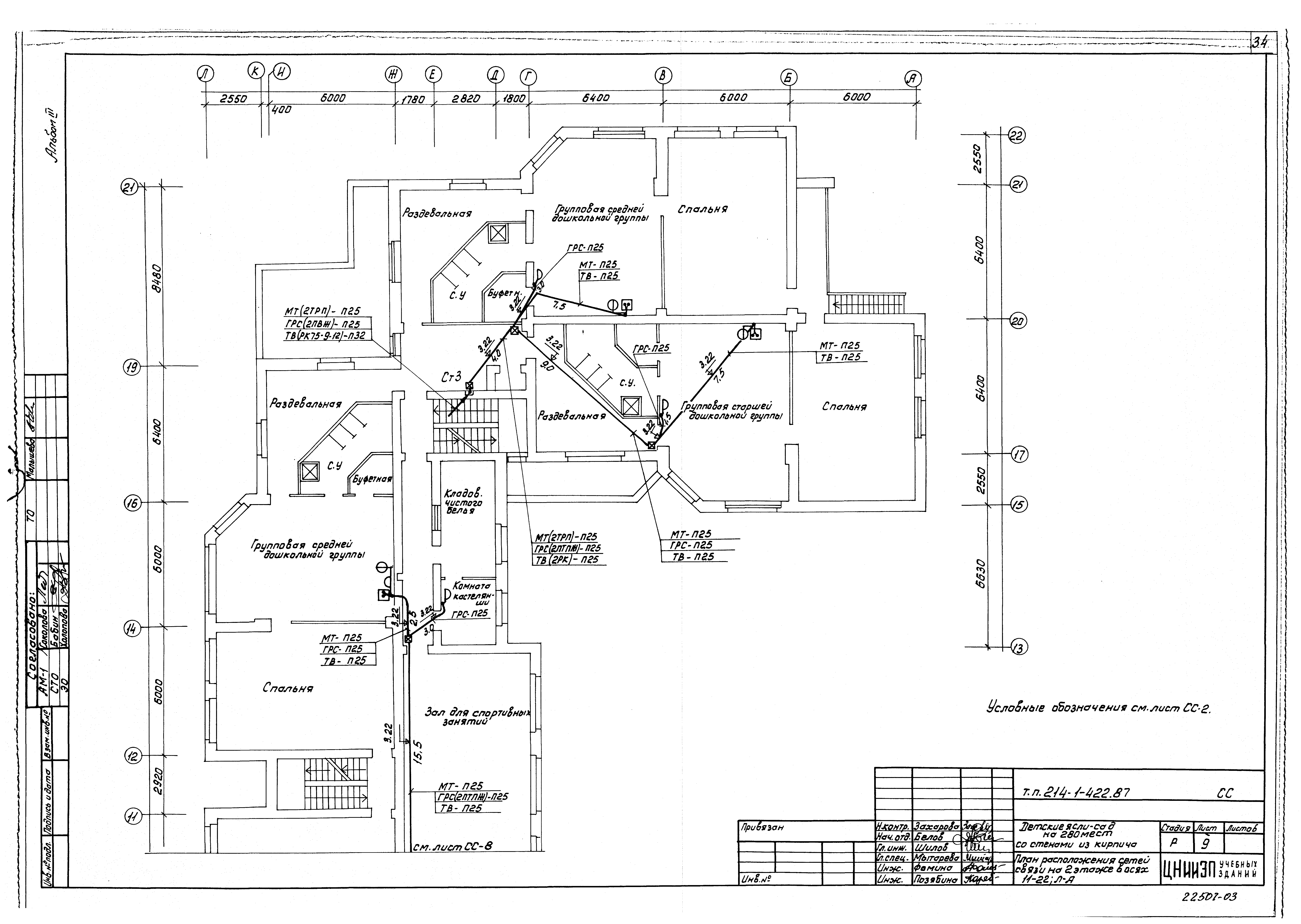 Типовой проект 214-1-422.87
