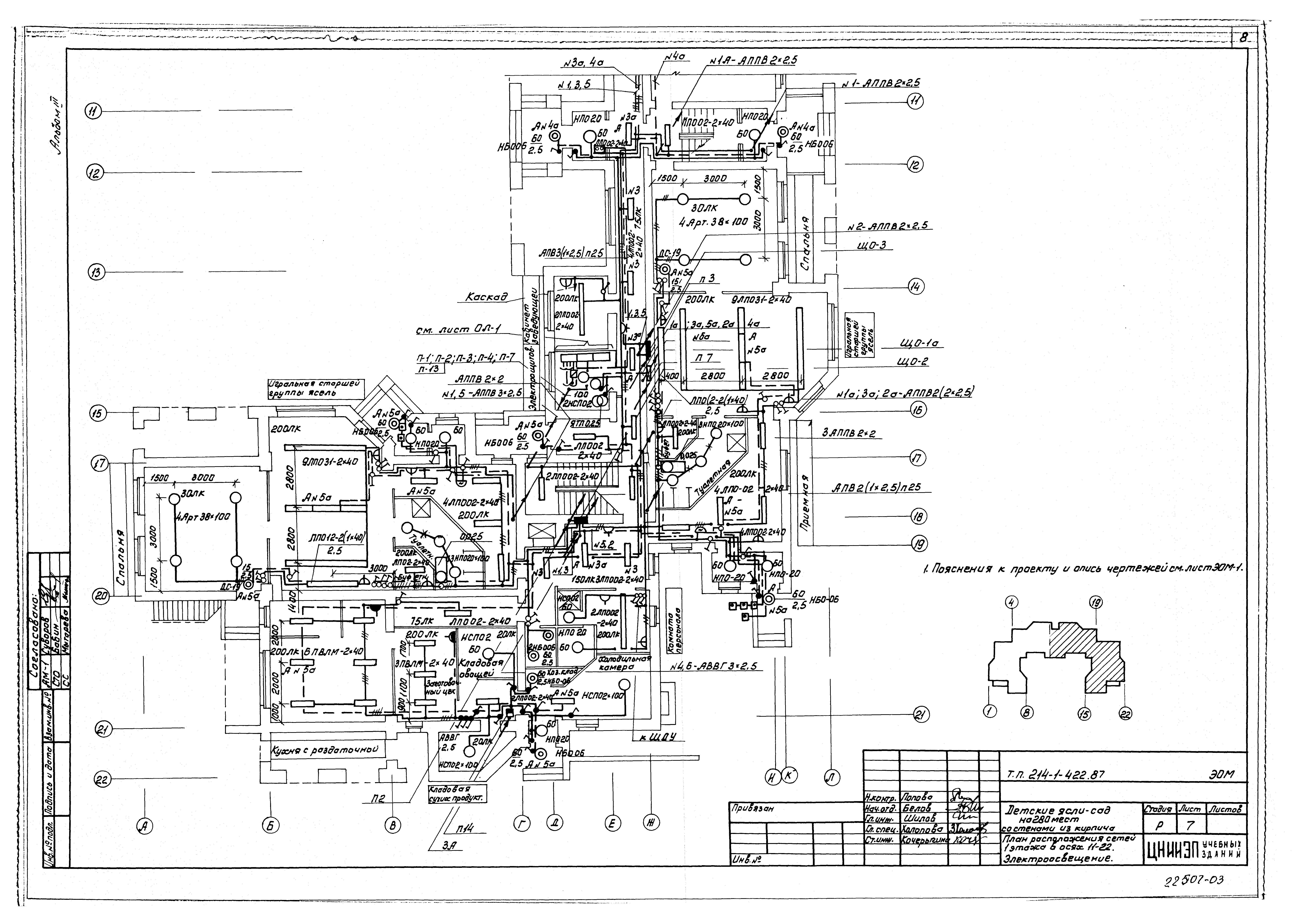 Типовой проект 214-1-422.87