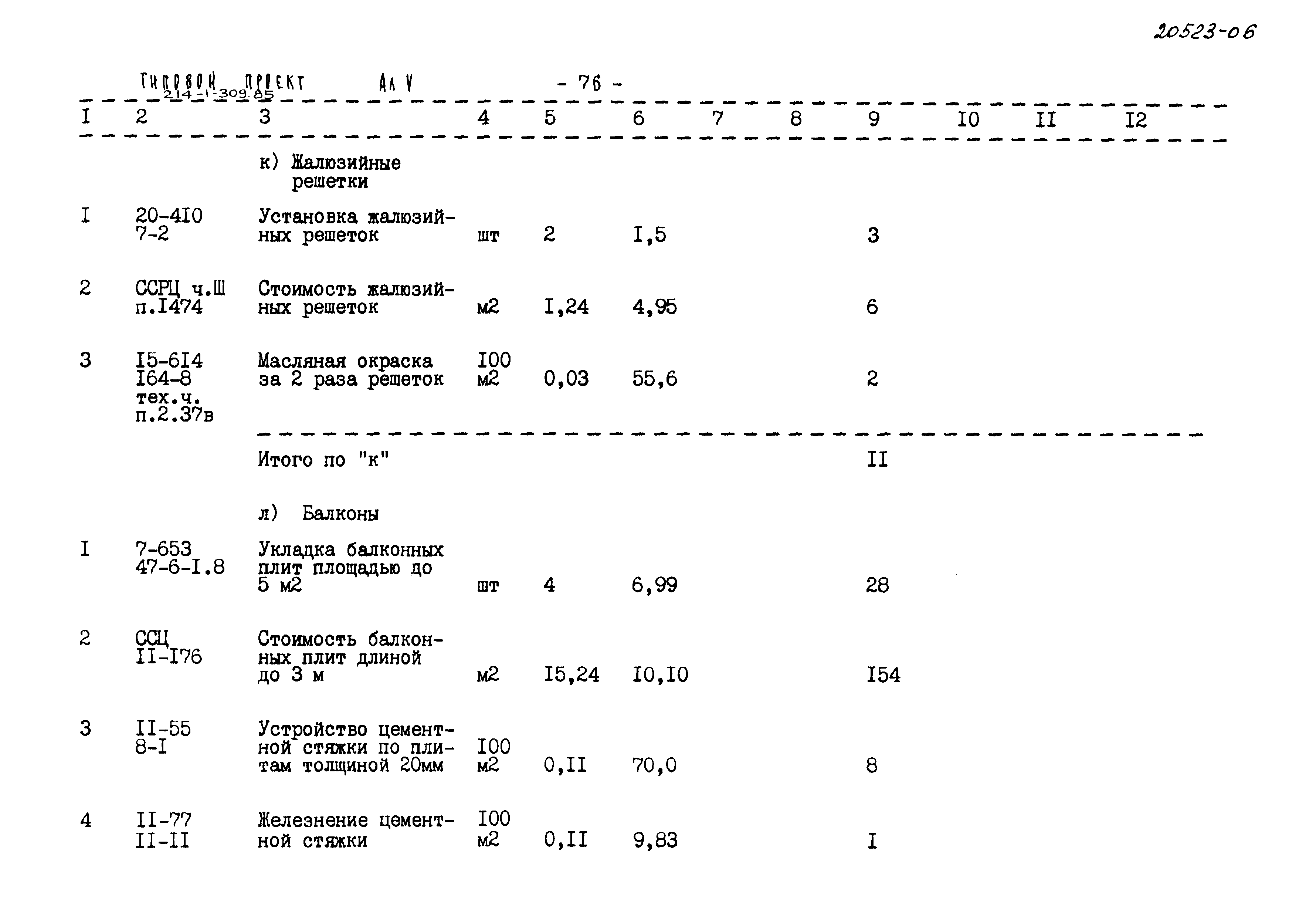 Типовой проект 214-1-309.85