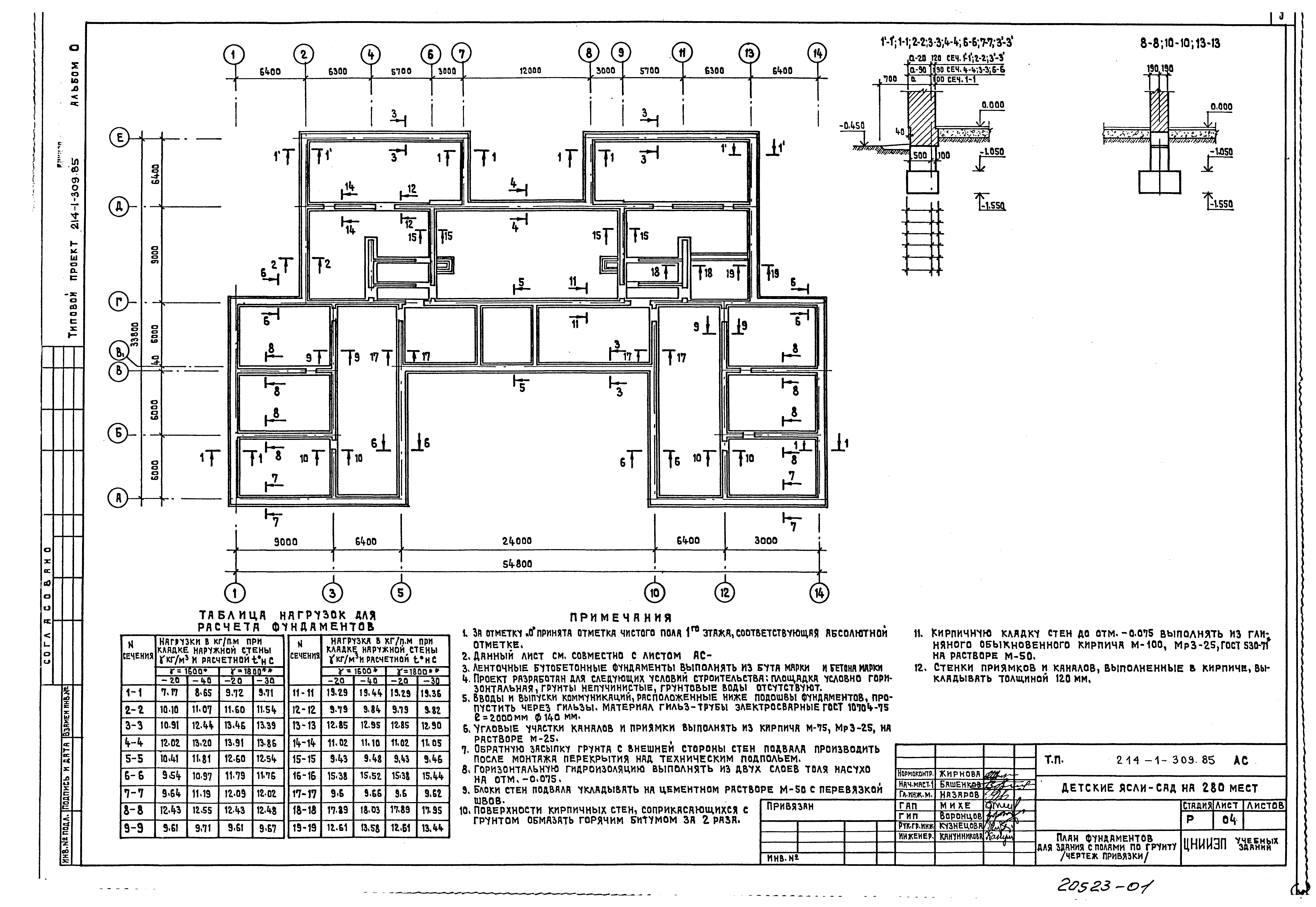 Типовой проект 214-1-309.85