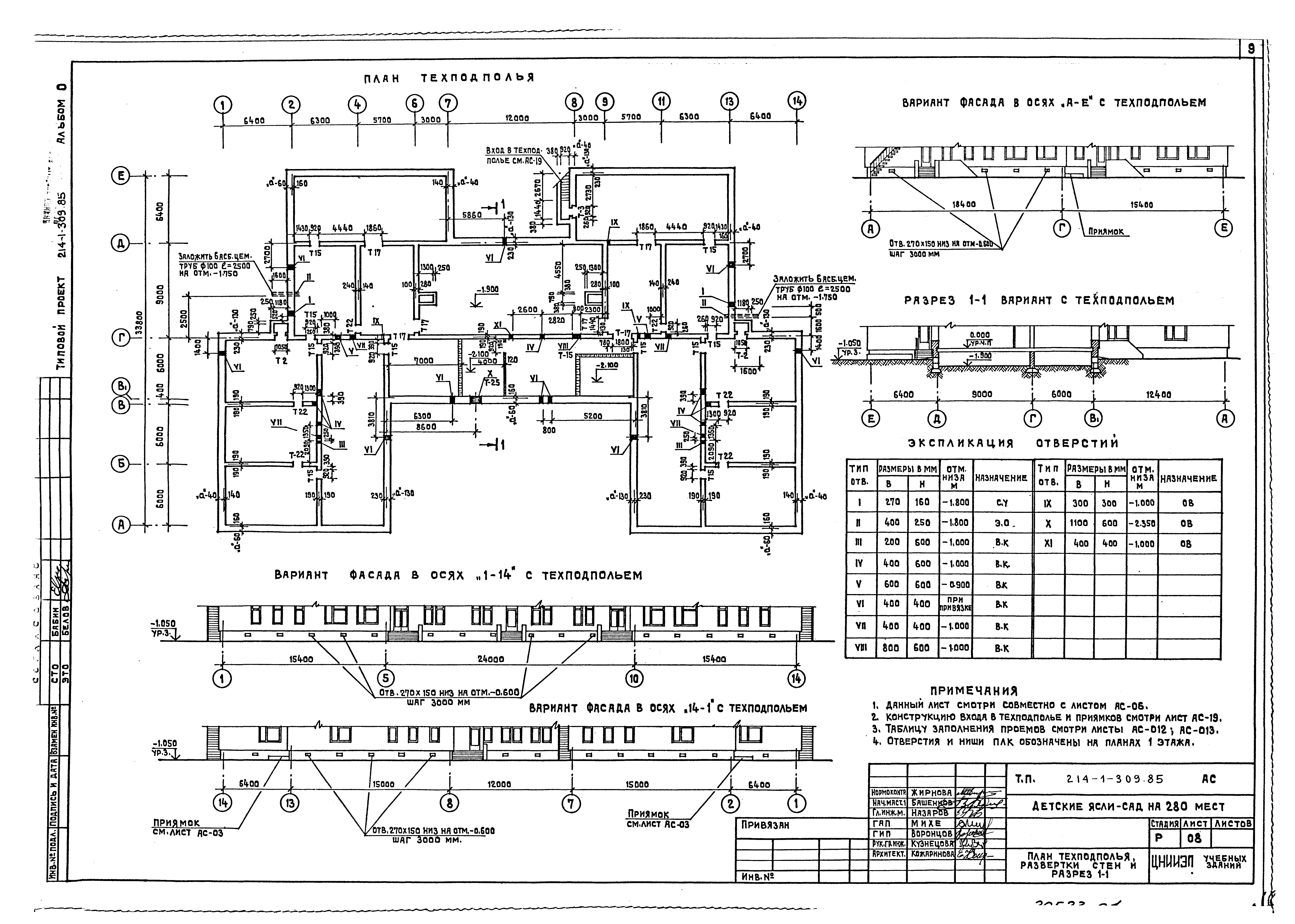Типовой проект 214-1-309.85